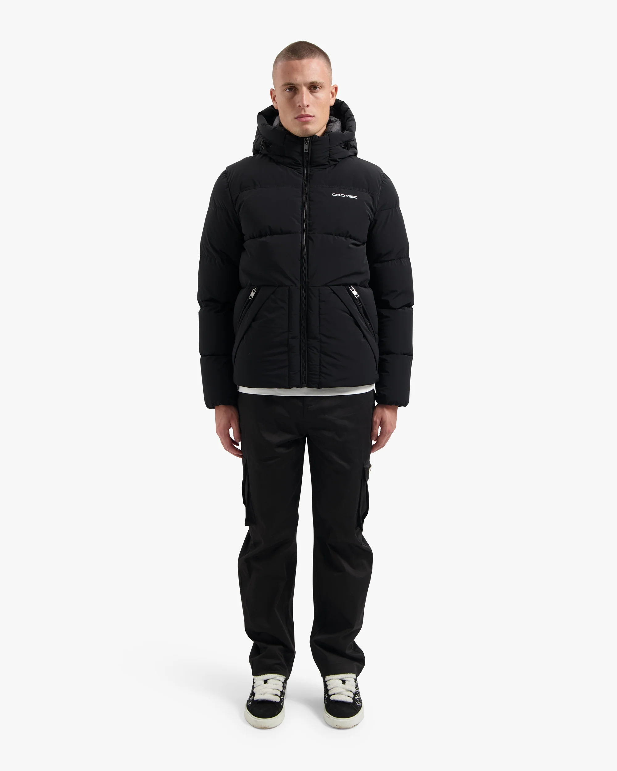 CROYEZ DOWN PUFFER JACKET | BLACK - Image 5