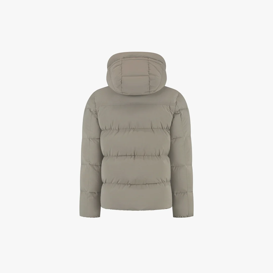 CROYEZ DOWN PUFFER JACKET | CREAM - Image 2