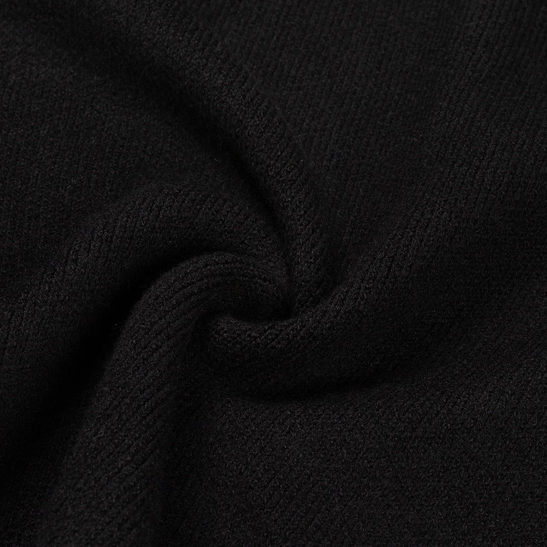 Croyez 'En Vous' Knit Sweater | Black - Image 7