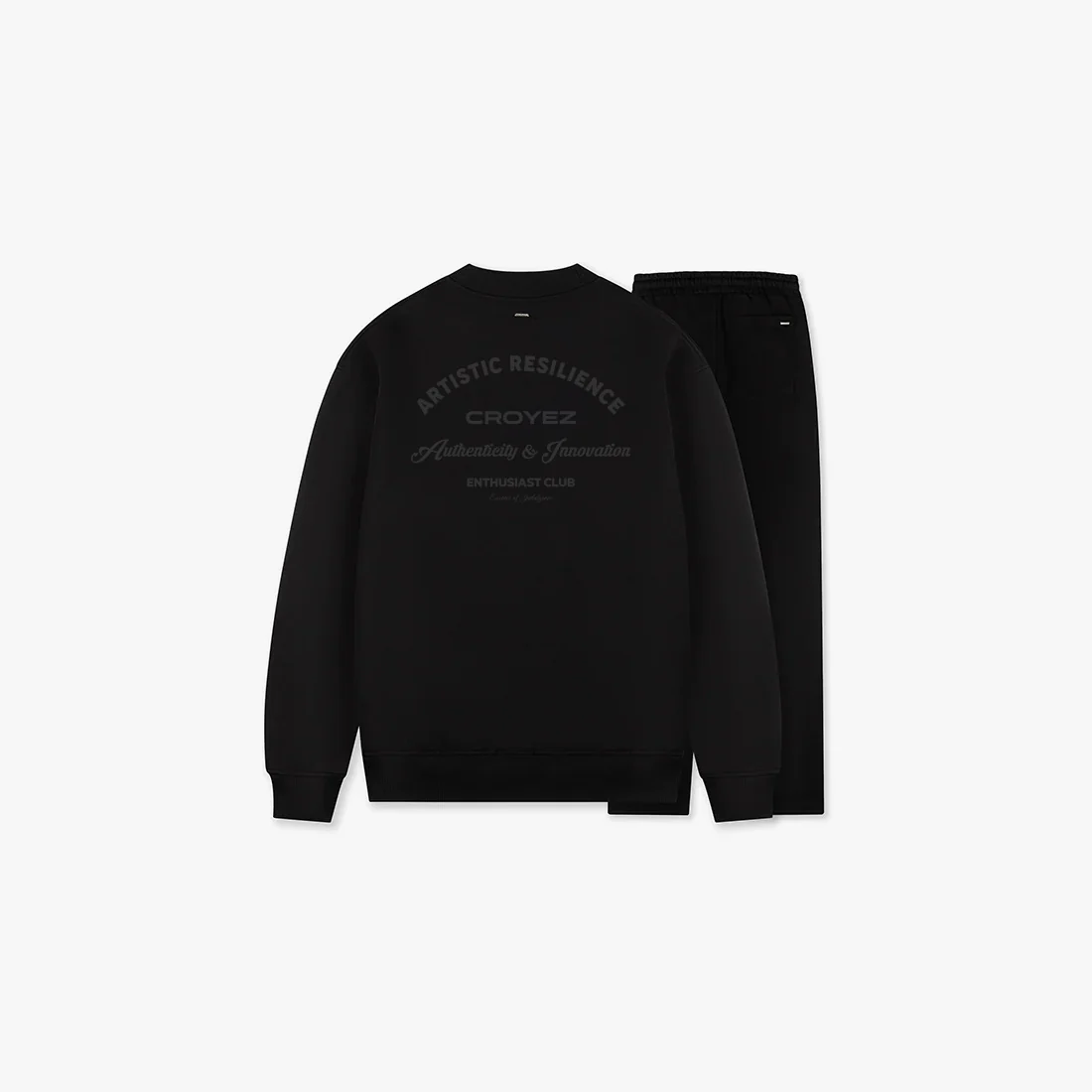 Croyez Enthusiast Club Tracksuit | Black - Image 2