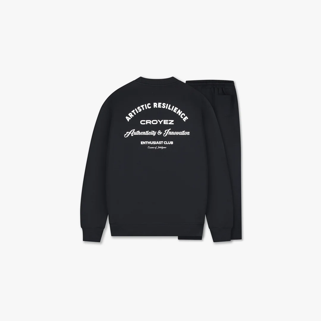 Croyez Enthusiast Club Tracksuit | Navy - Image 2