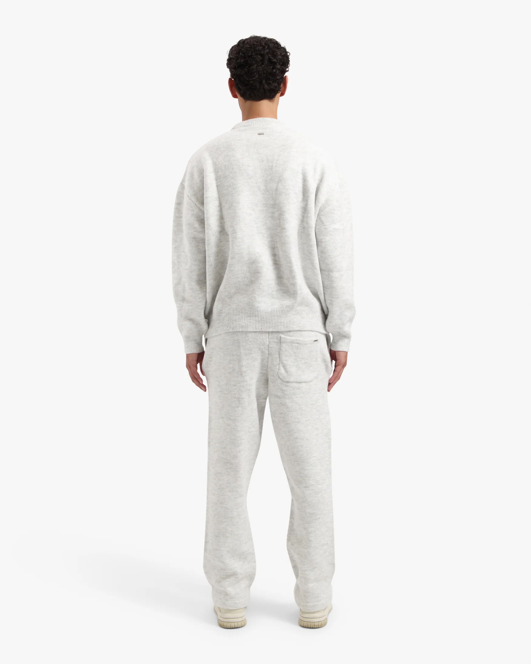 CROYEZ ESSENCE KNIT PANTS | GREY - Image 6