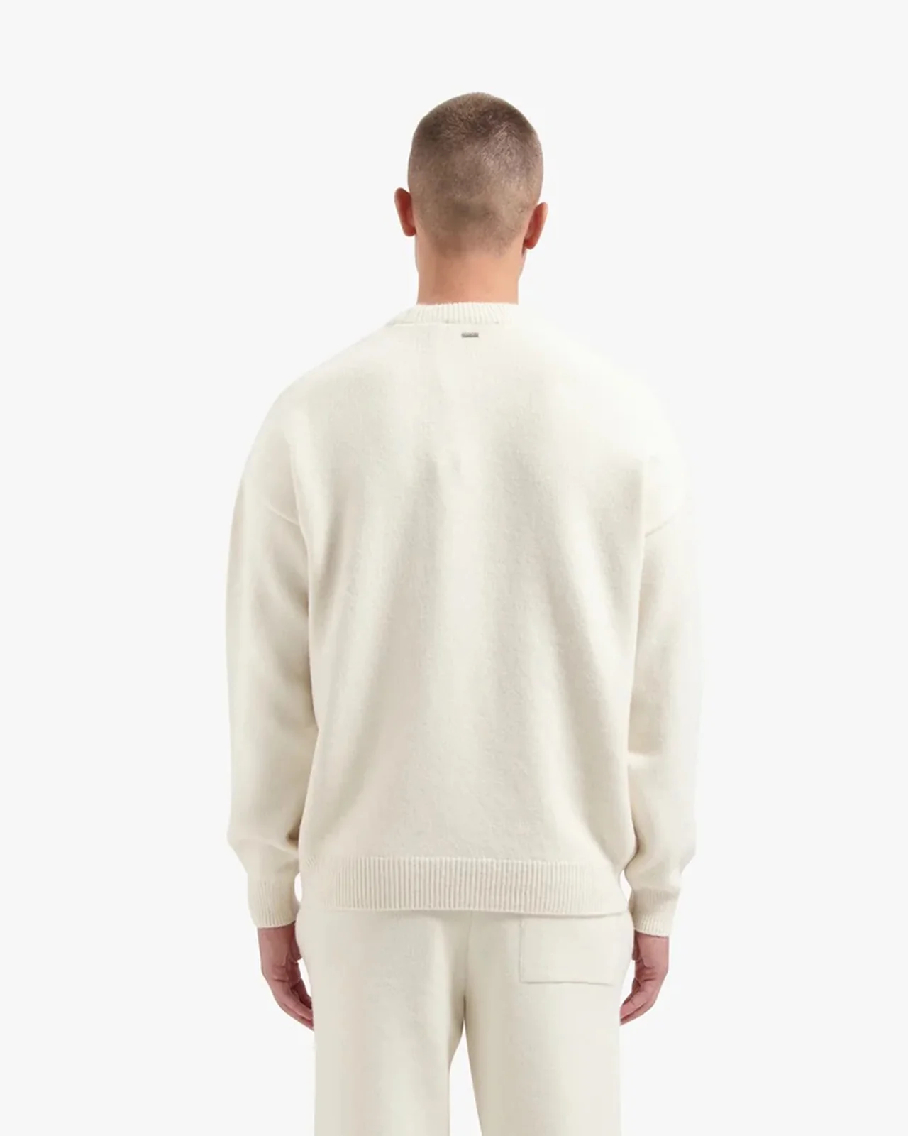 Croyez Essence Knit Tracksuit | Beige - Image 4