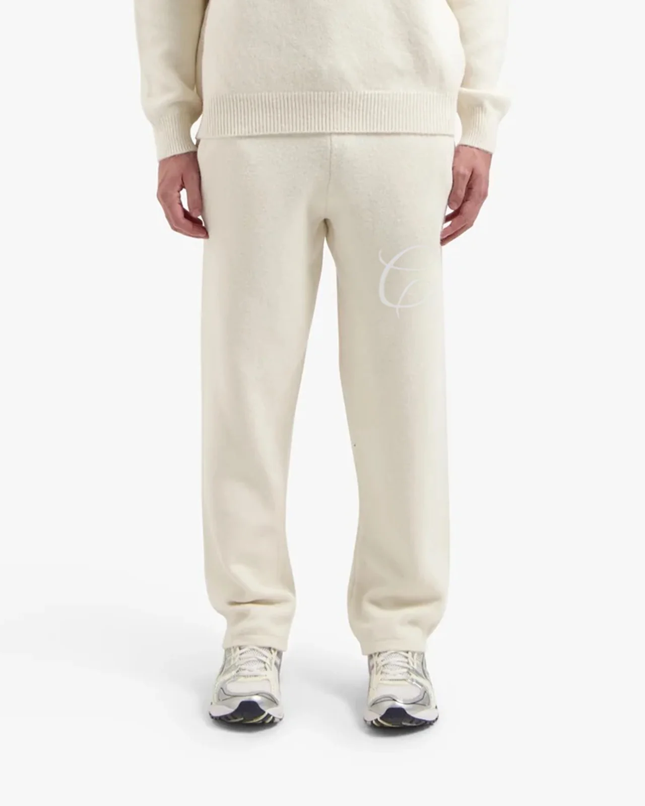 Croyez Essence Knit Tracksuit | Beige - Image 7