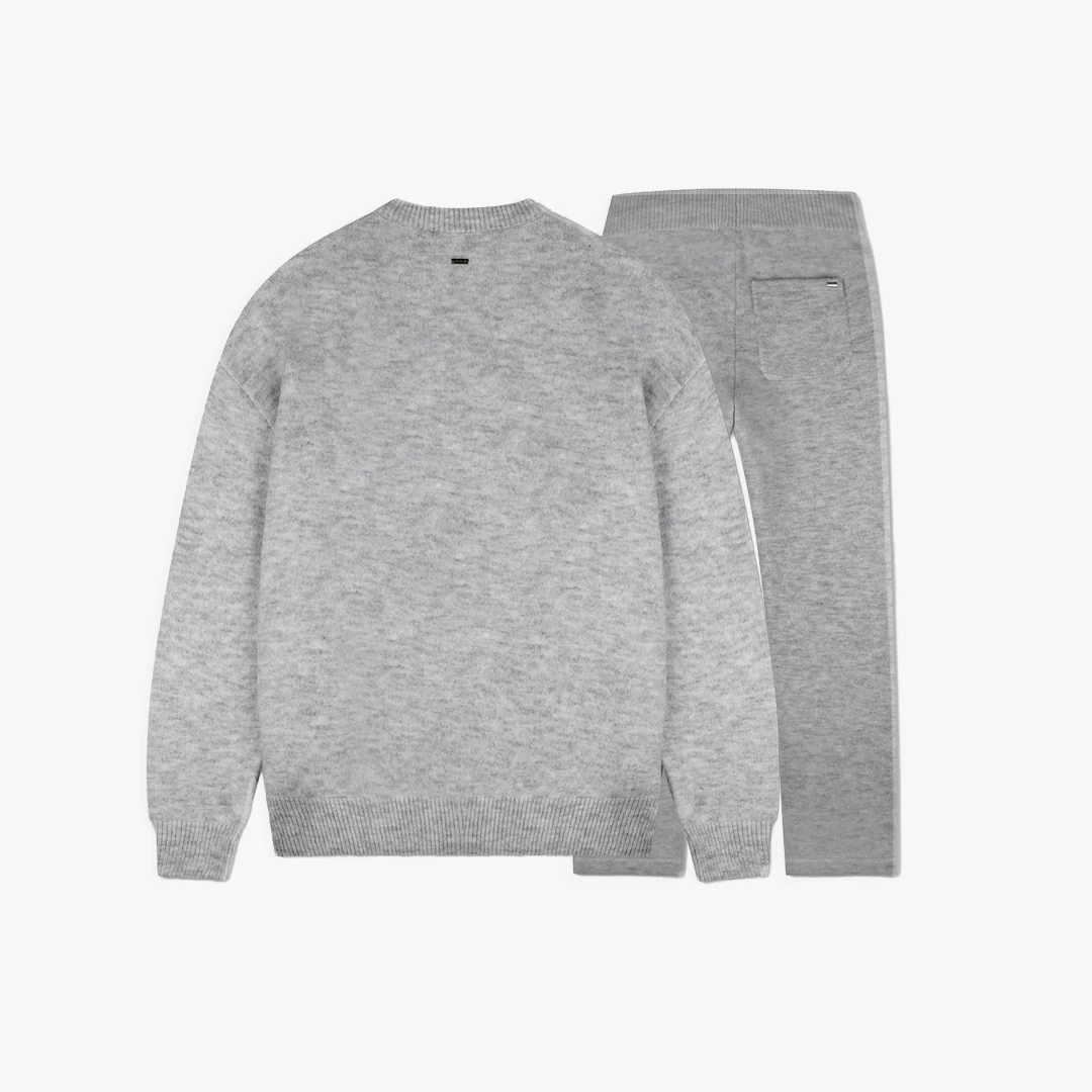 Croyez Essence Knit Tracksuit | Grey - Image 2