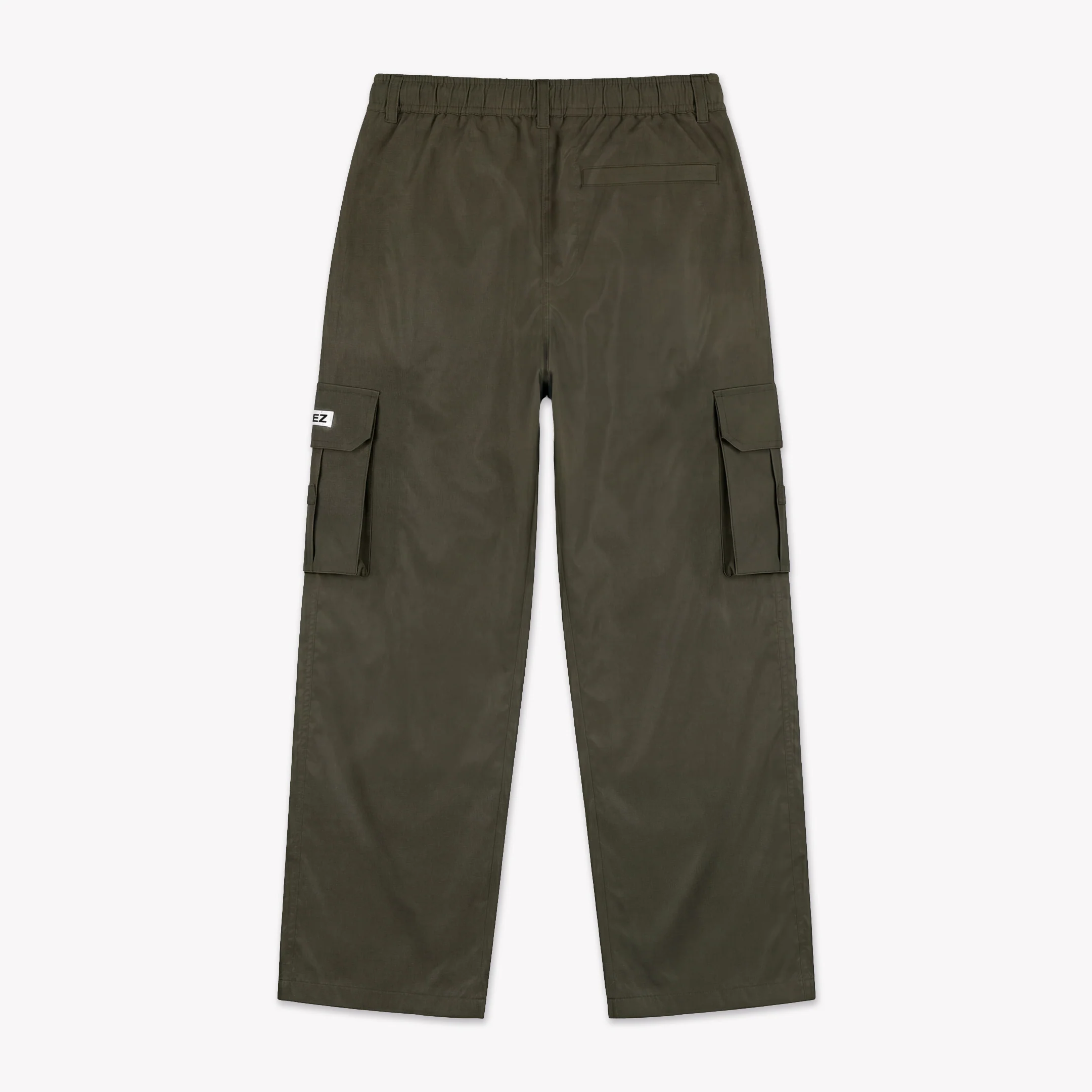 Croyez Etiquette Nylon Pants | Dusty Olive - Image 2