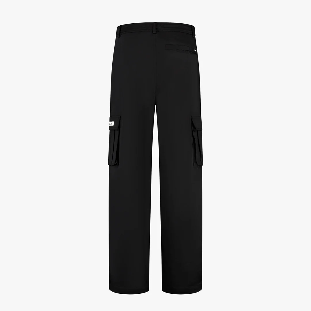 CROYEZ ÉTIQUETTE SATIN PANTS | BLACK - Image 2