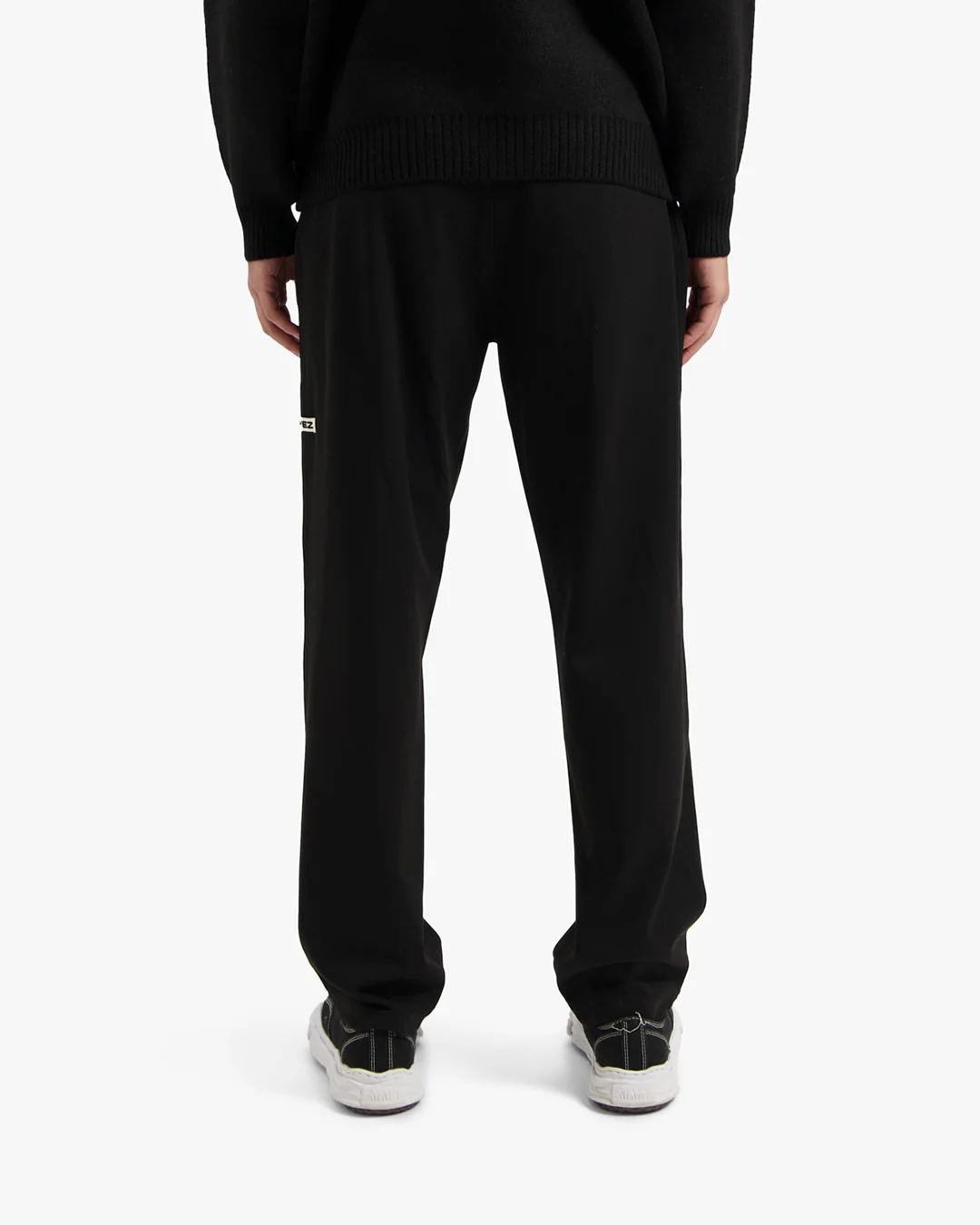 CROYEZ ÉTIQUETTE STRAIGHT CHINO | BLACK - Image 4