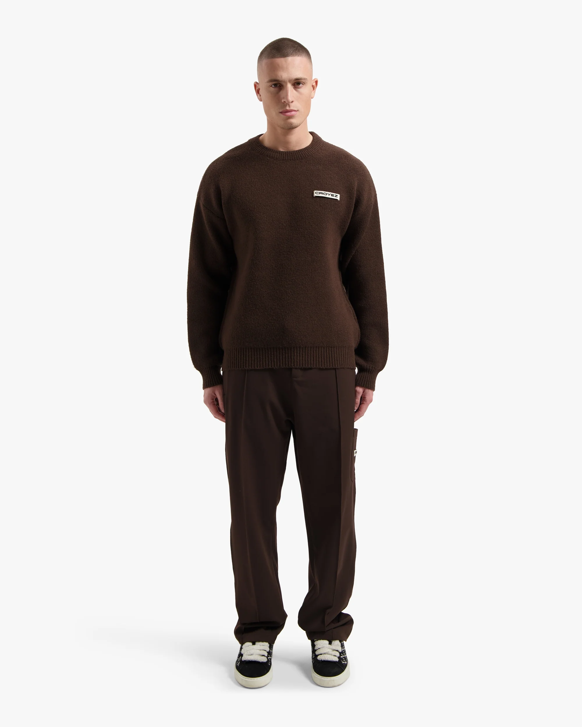 Croyez Etiquette Straight Chino | Brown - Image 5