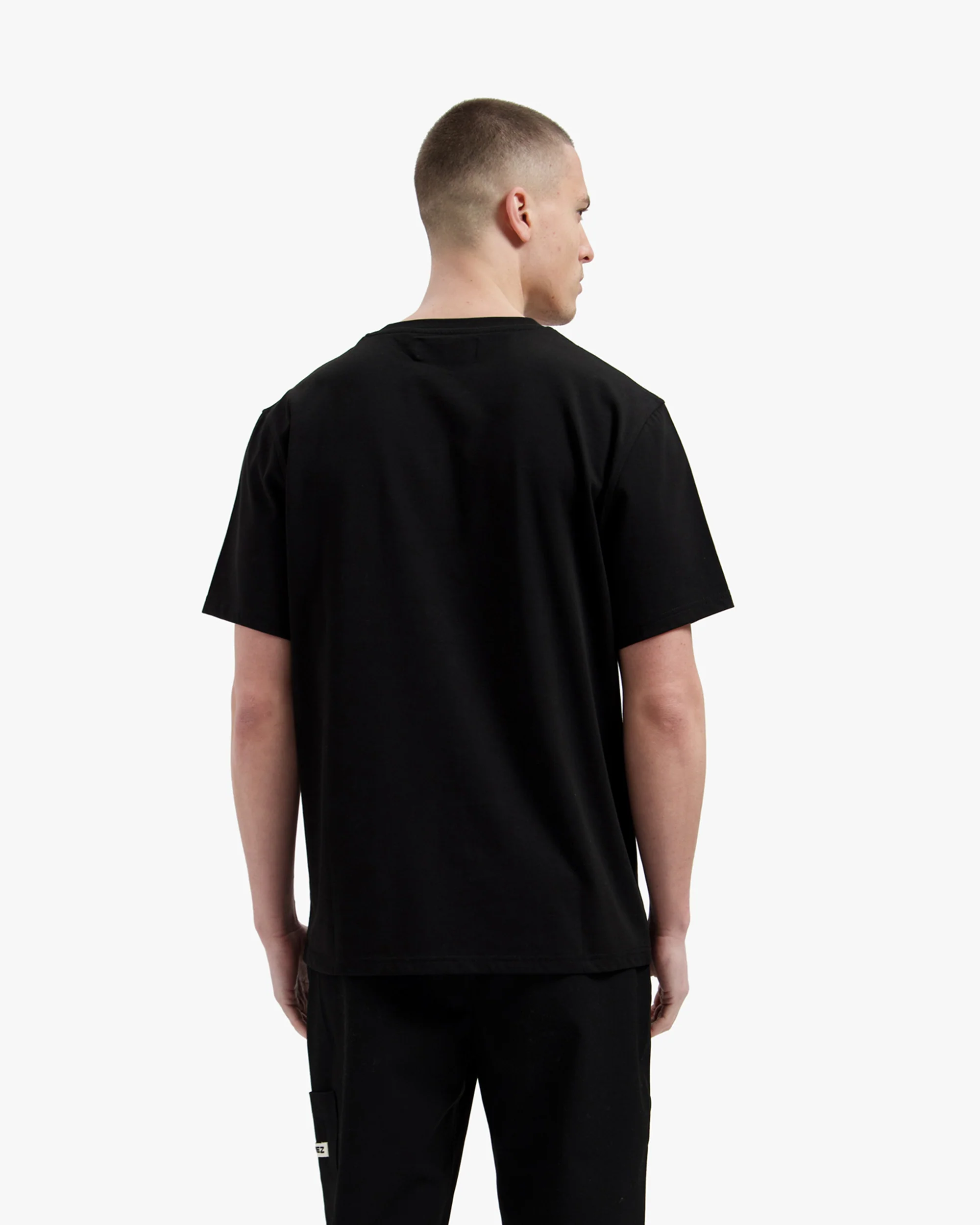 Croyez Etiquette T-Shirt | Black - Image 4