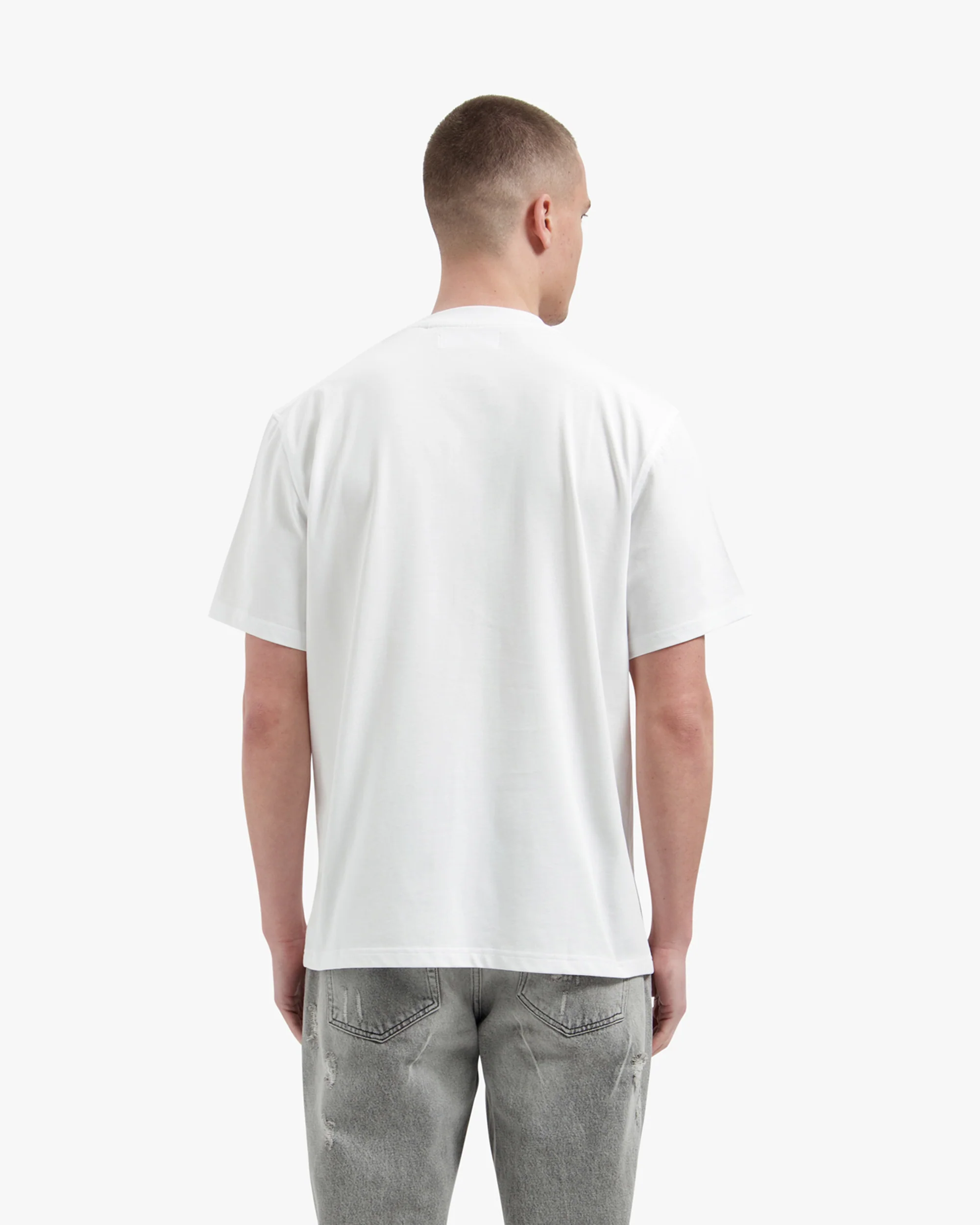 Croyez Etiquette T-Shirt | White - Image 4