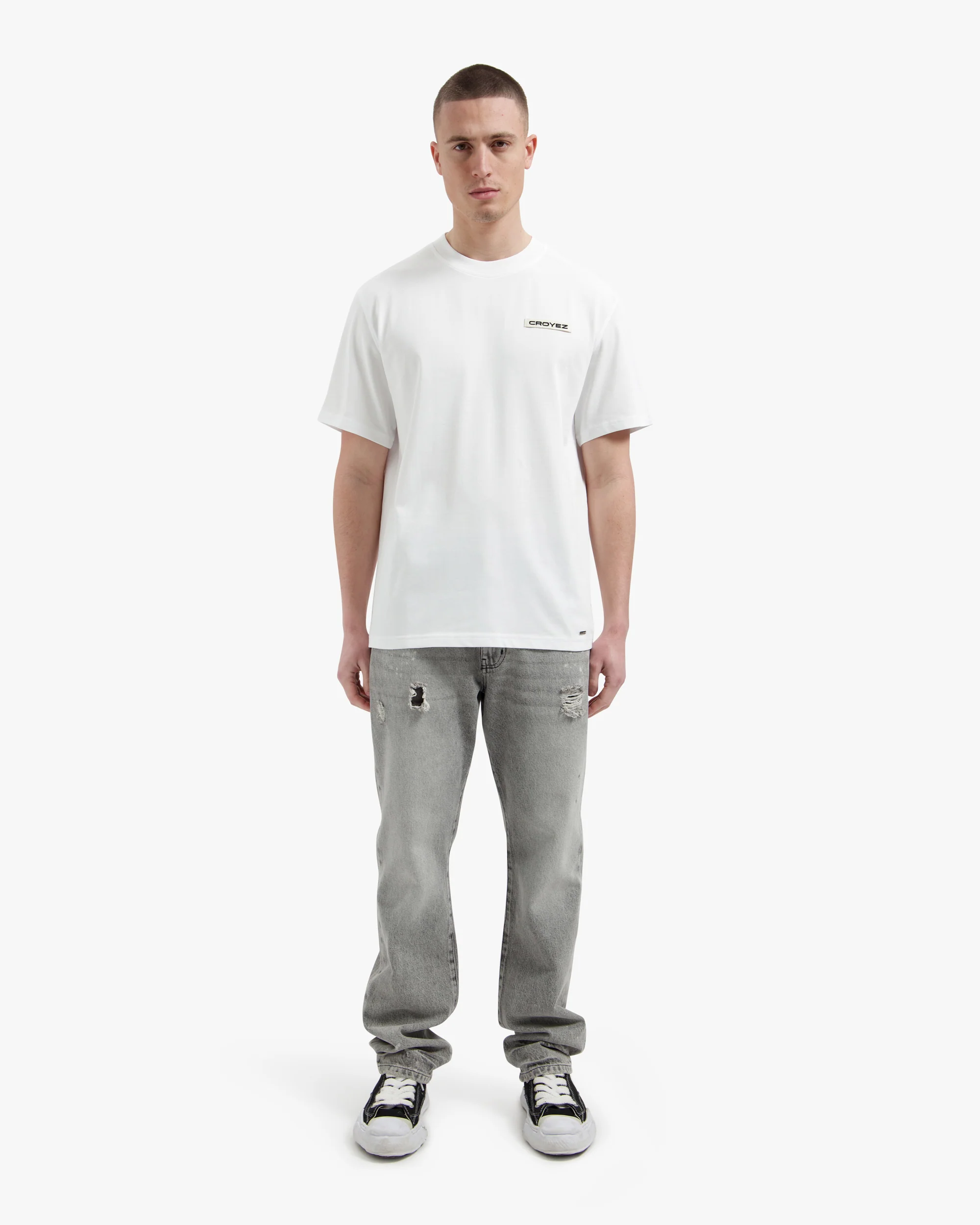 Croyez Etiquette T-Shirt | White - Image 5
