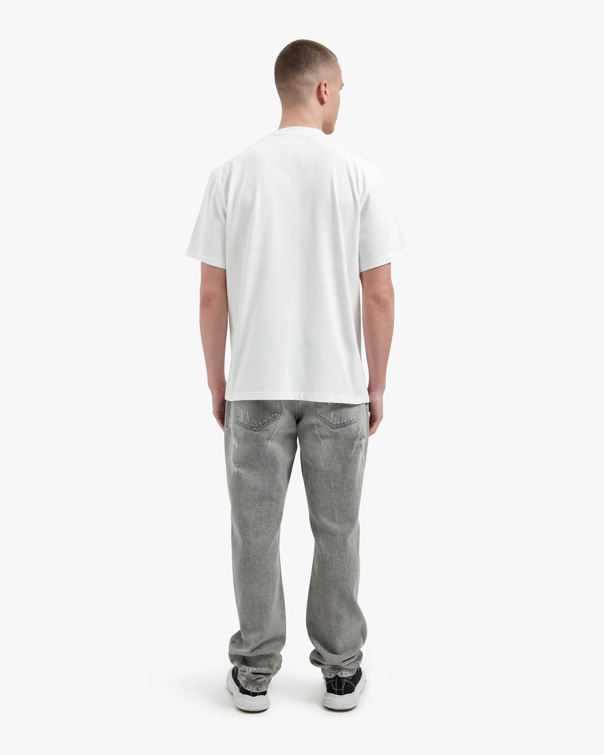 Croyez Etiquette T-Shirt | White - Image 6