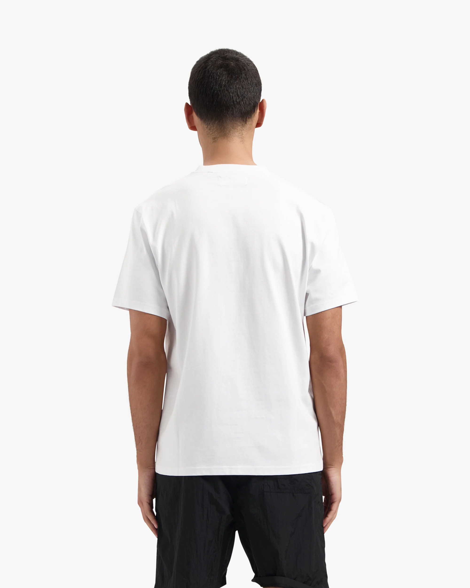 CROYEZ FELT HEART T-SHIRT | WHITE/RED - Image 4