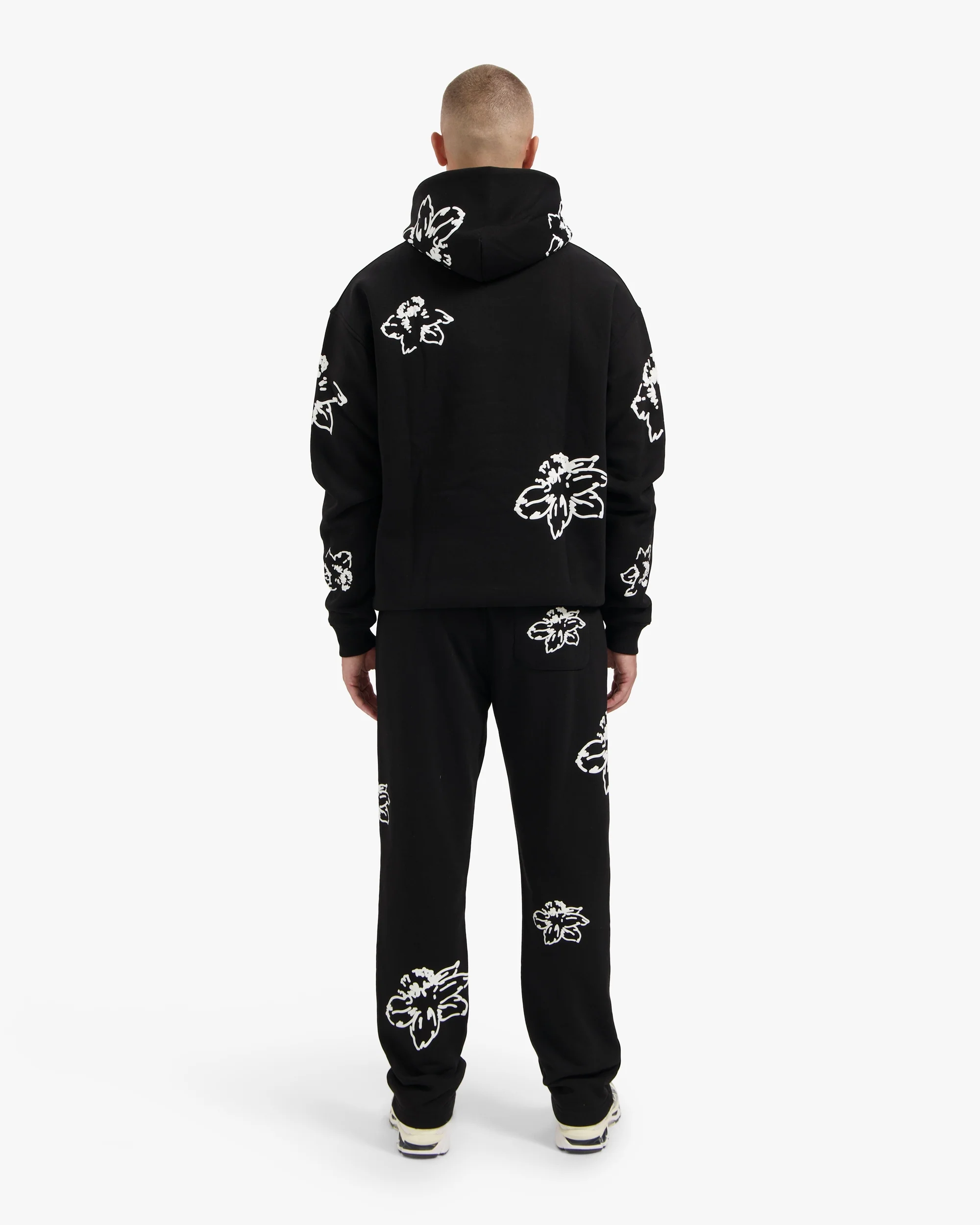 CROYEZ FLOWER HOODIE | BLACK - Image 6