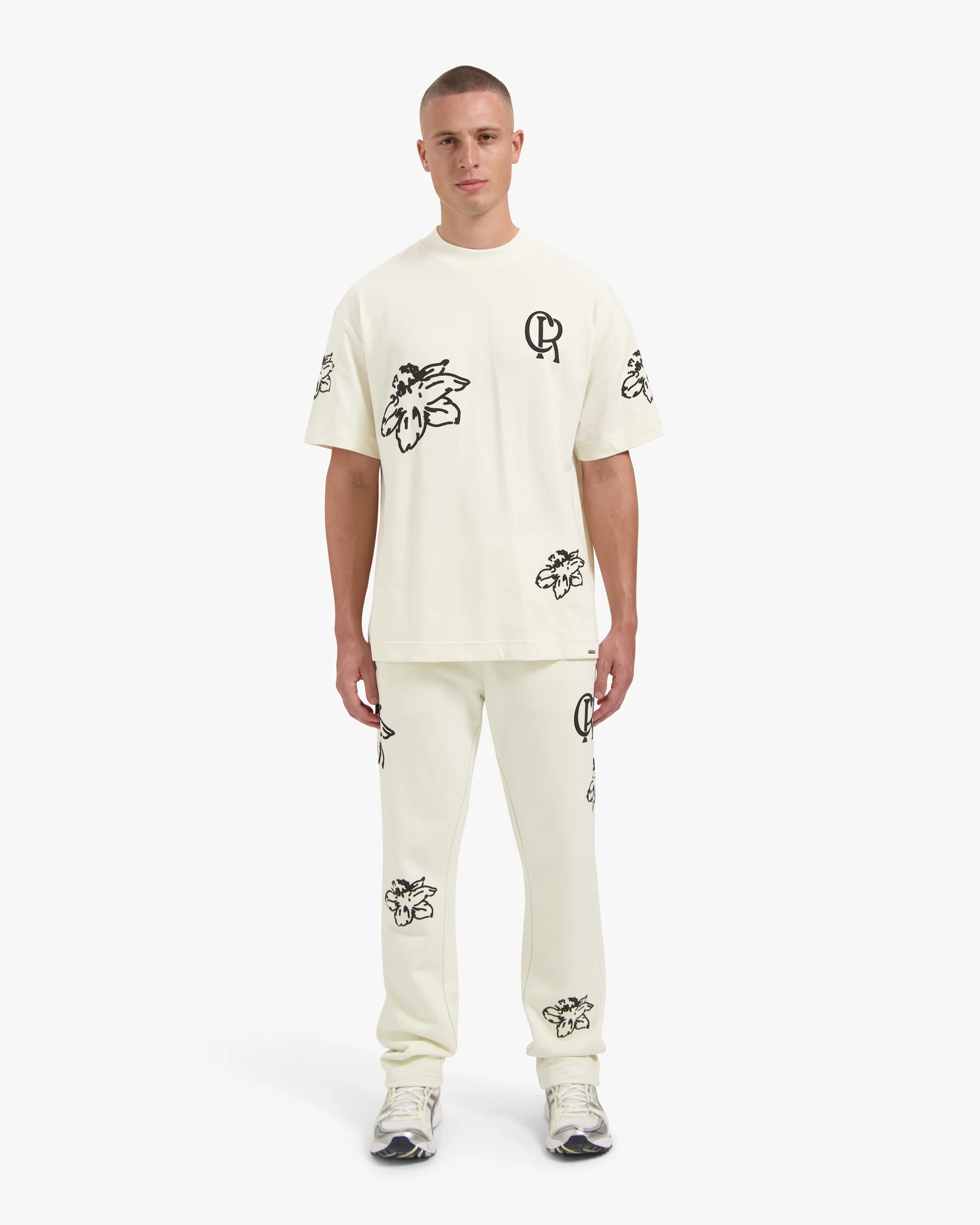 CROYEZ FLOWER T-SHIRT | OFF-WHITE - Image 5