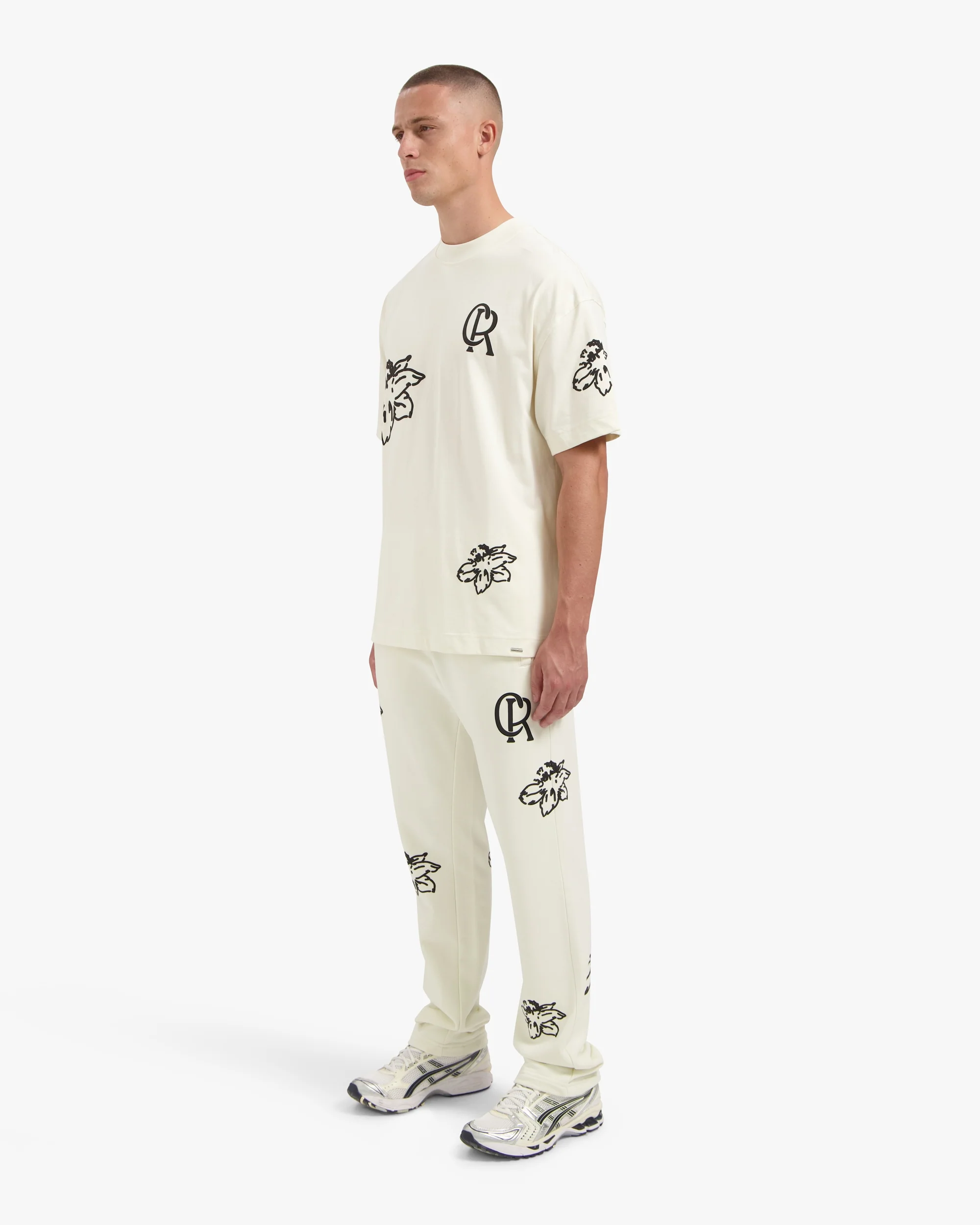 CROYEZ FLOWER T-SHIRT | OFF-WHITE - Image 7