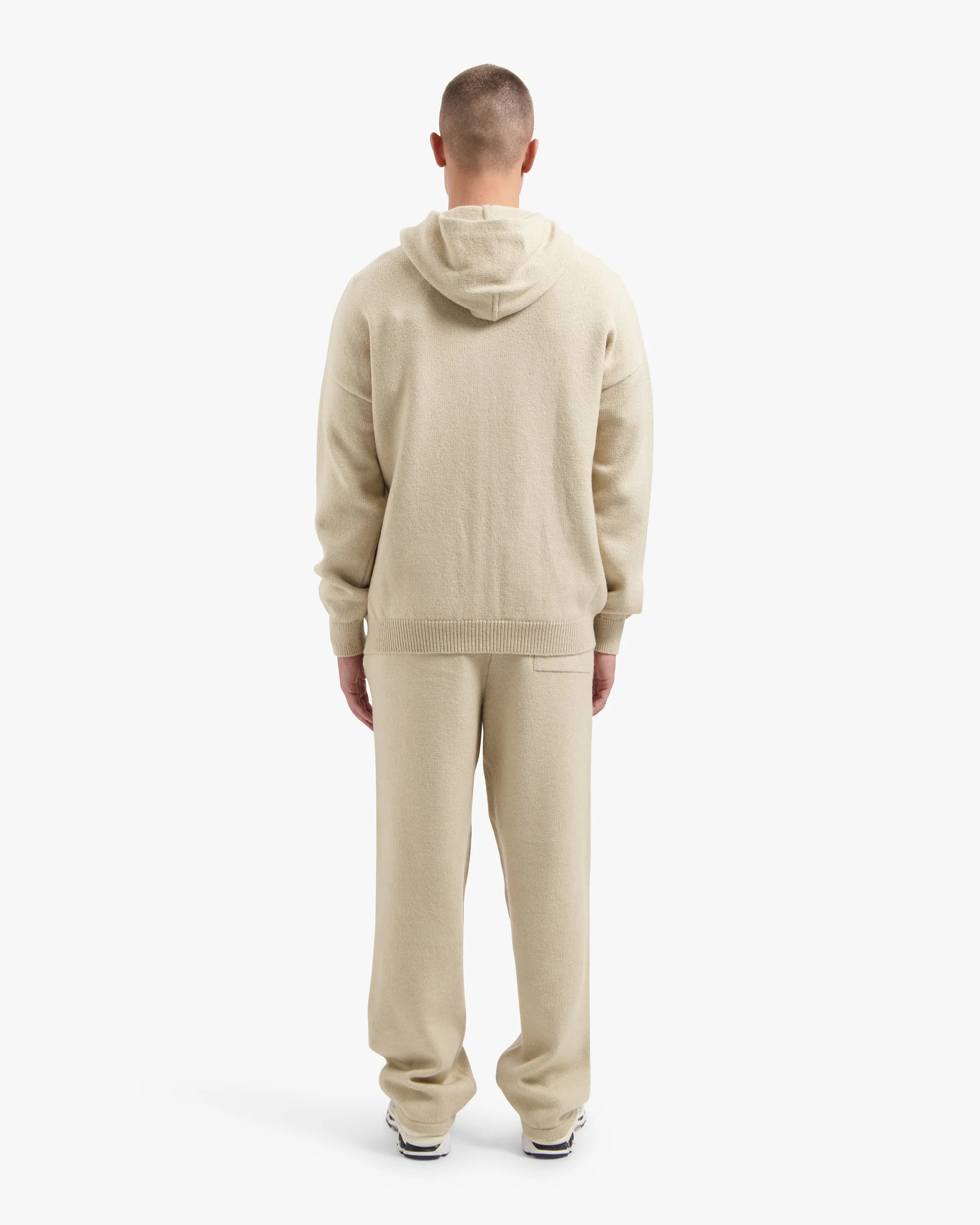 Croyez Fluffy Essence Knit Zip Set | Sand - Image 4