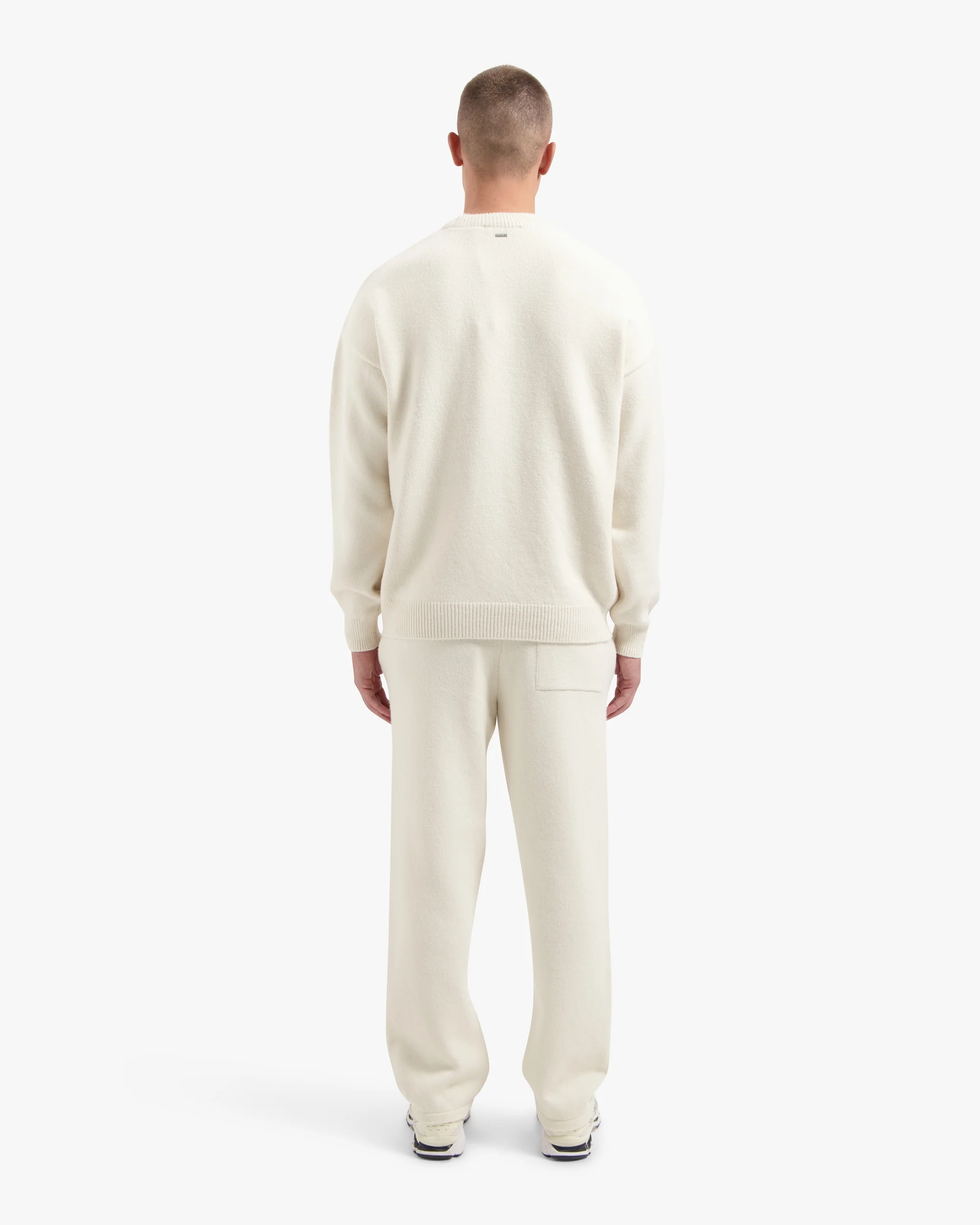 CROYEZ FLUFFY ESSENCE KNIT SWEATER | CREAM - Image 6