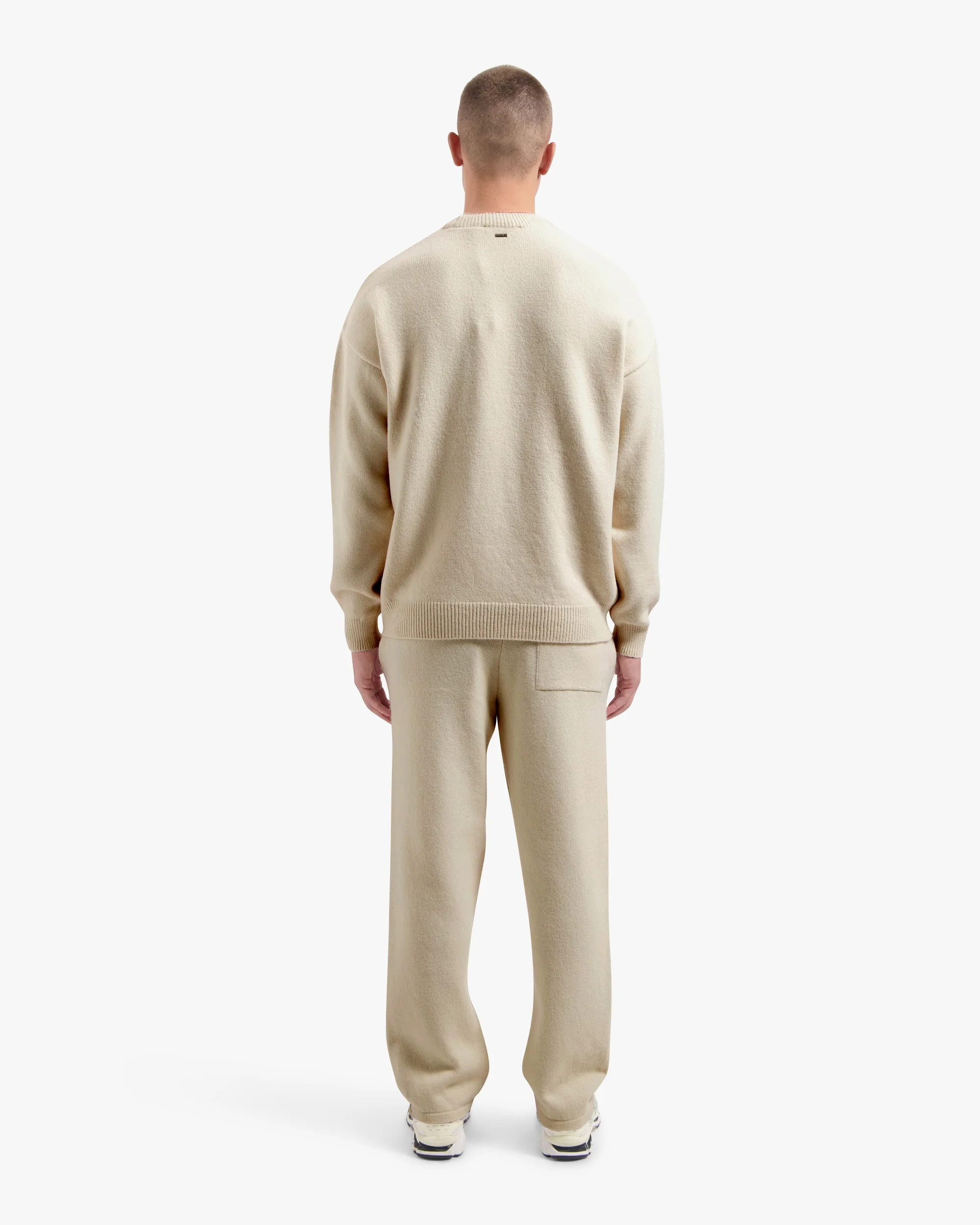 CROYEZ FLUFFY ESSENCE KNIT SWEATER | SAND - Image 6