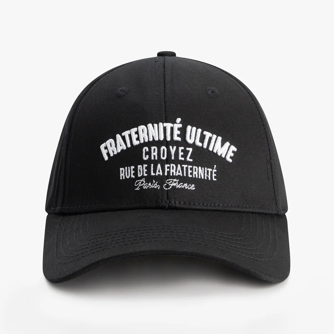 Croyez Fraternité Cap | Black - Image 2