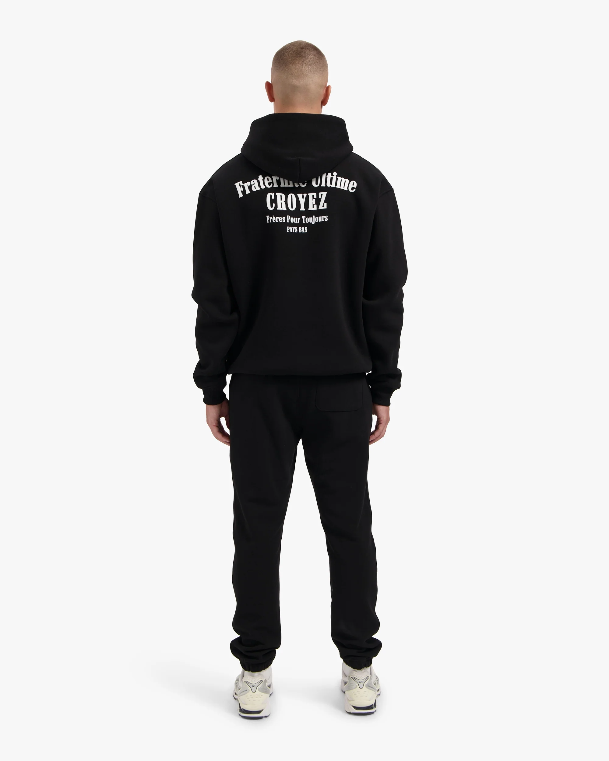 CROYEZ FRATERNITÉ HOODIE | BLACK - Image 6