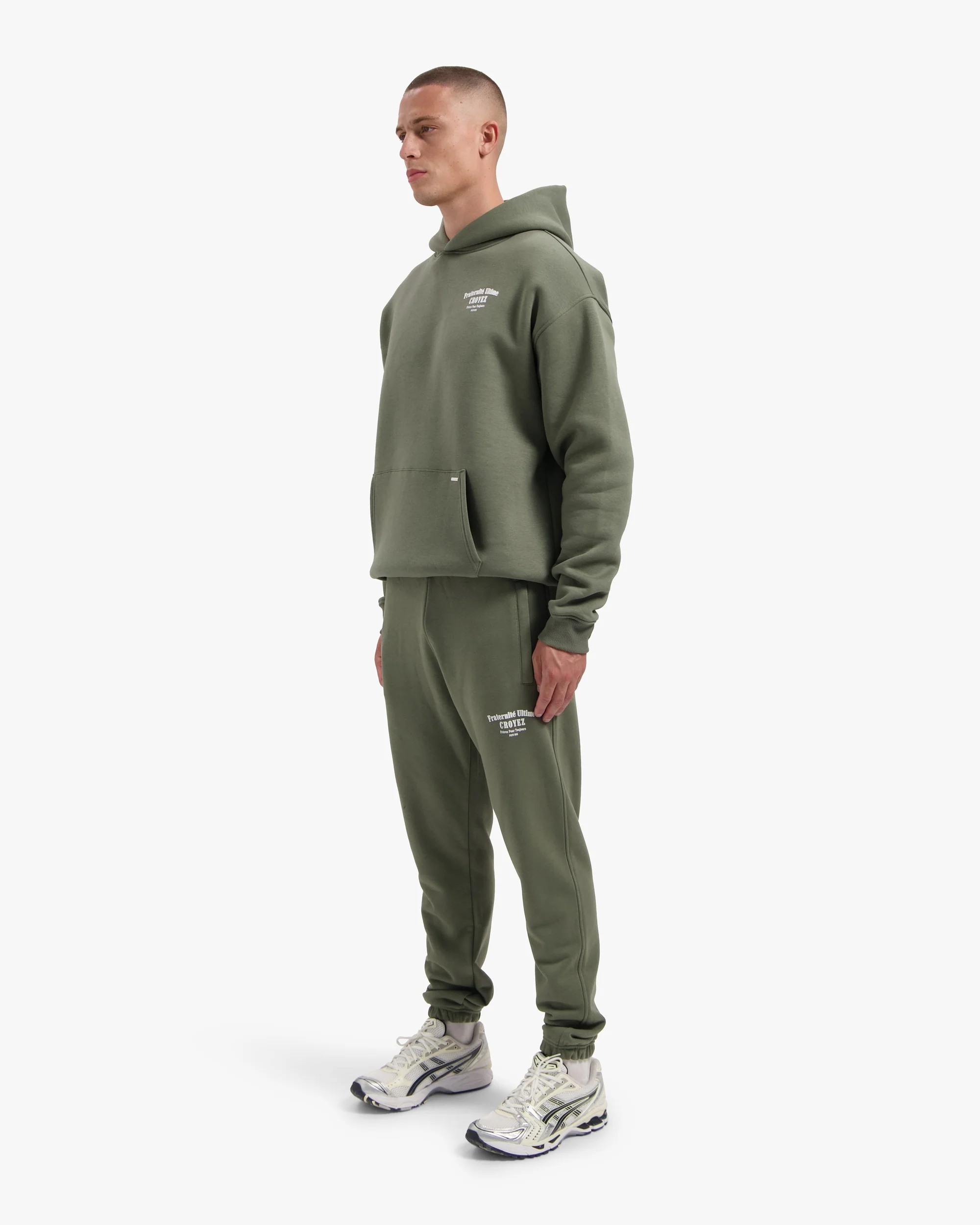 CROYEZ FRATERNITÉ HOODIE | DUSTY OLIVE - Image 5