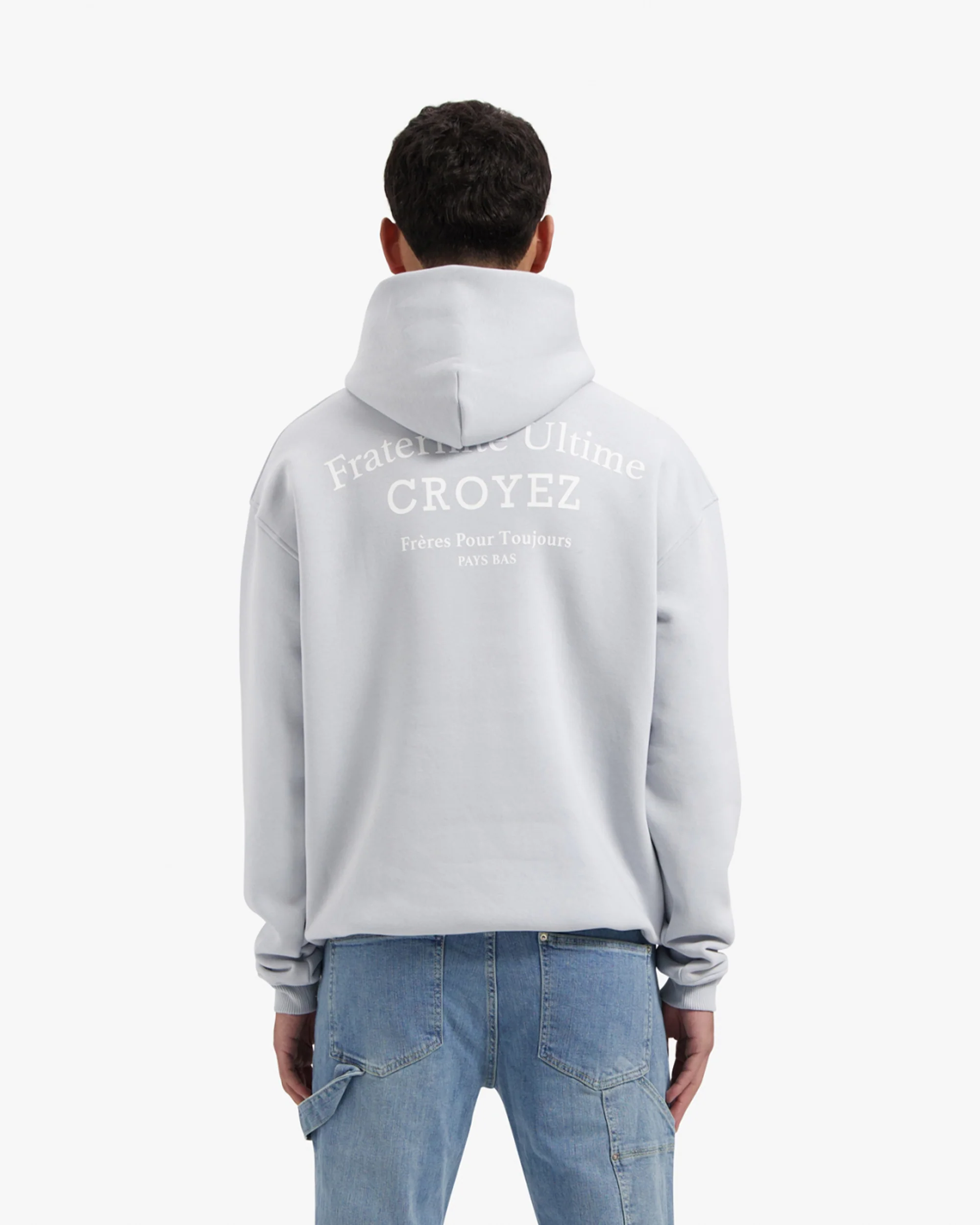 Croyez Fraternité Hoodie | Light Blue - Image 4