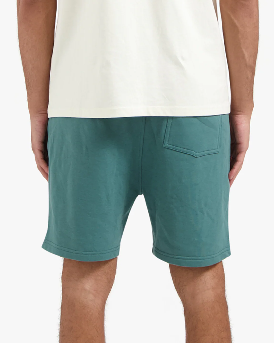 CROYEZ FRATERNITÉ SHORTS | GREEN/OFF-WHITE - Image 4