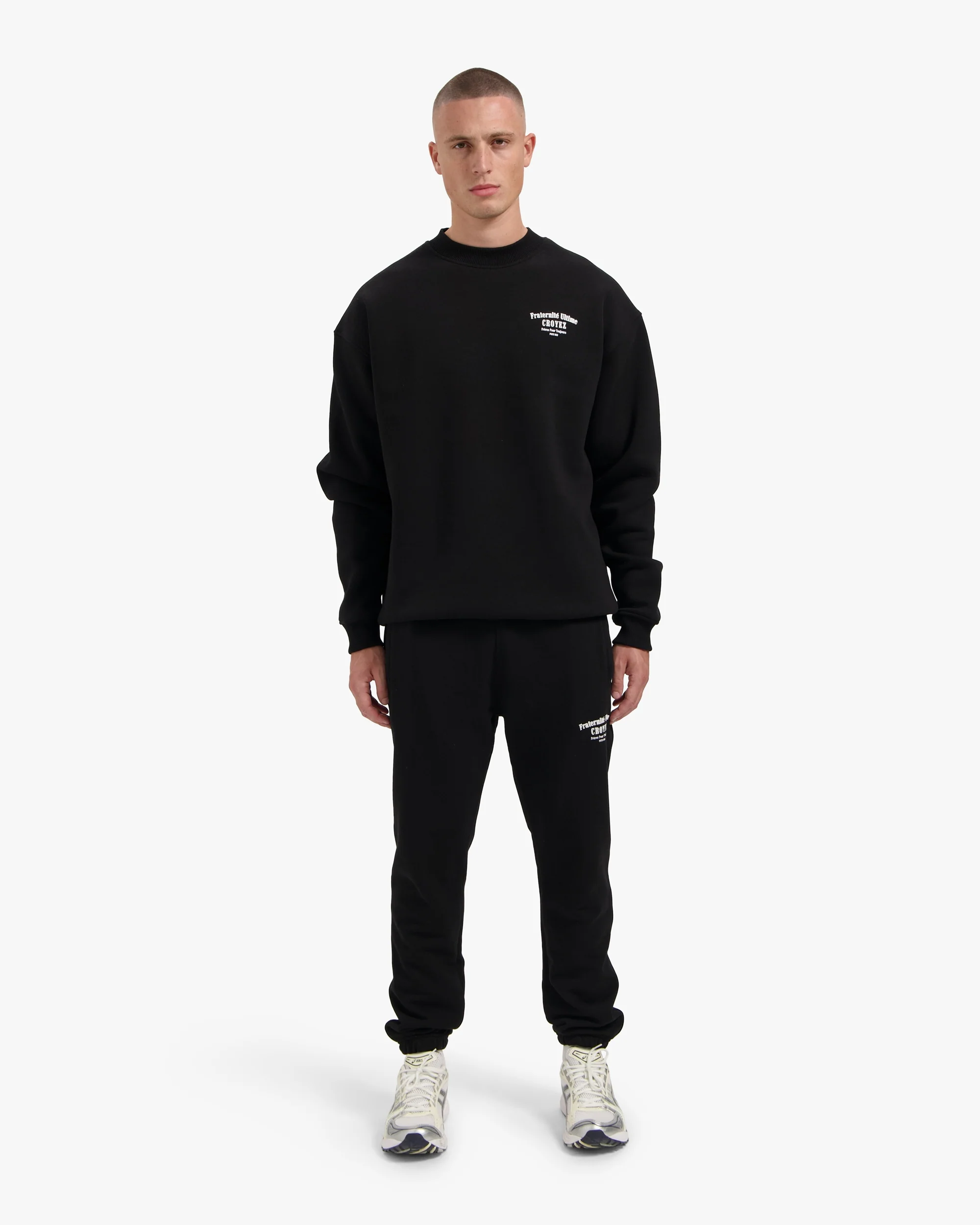 CROYEZ FRATERNITÉ SWEATER | BLACK - Image 5