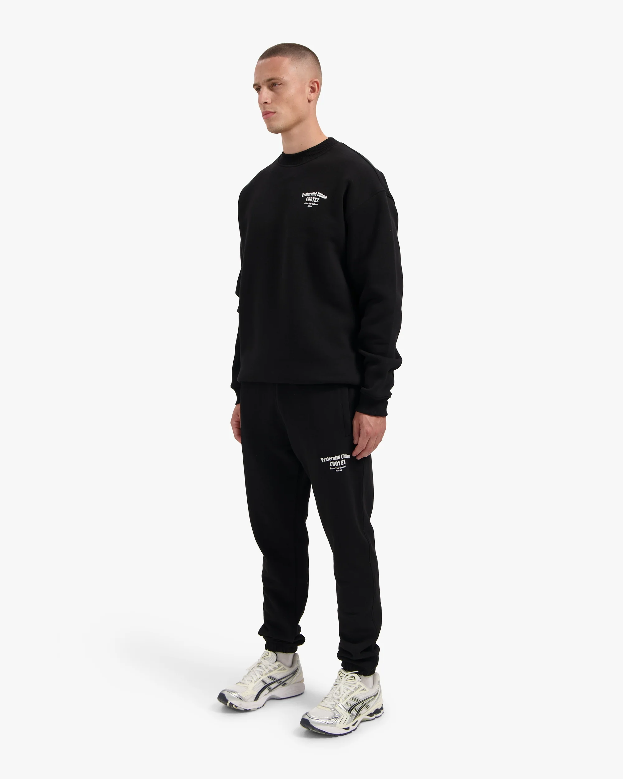 CROYEZ FRATERNITÉ SWEATER | BLACK - Image 7