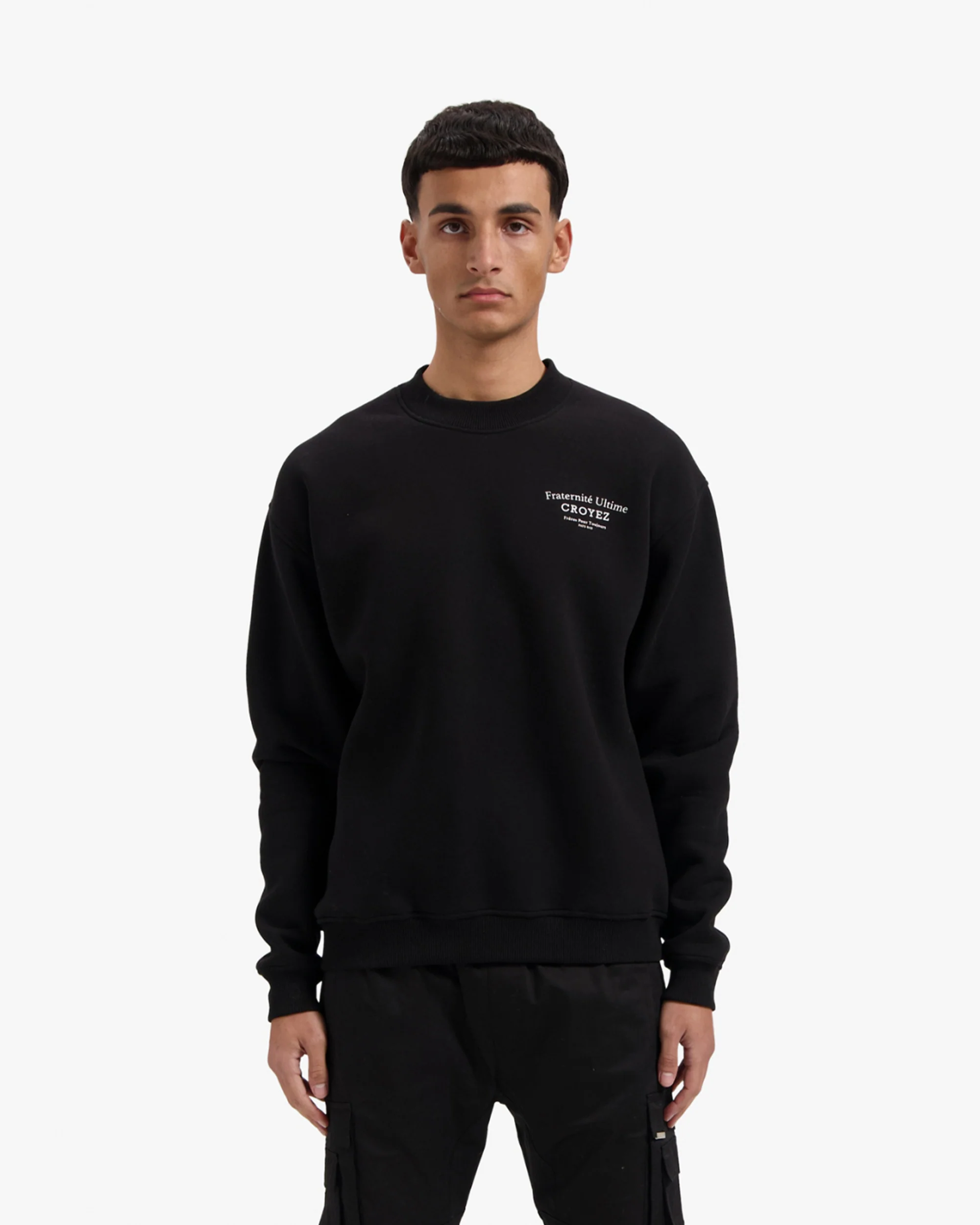 Croyez Fraternité Sweater | Black - Image 3