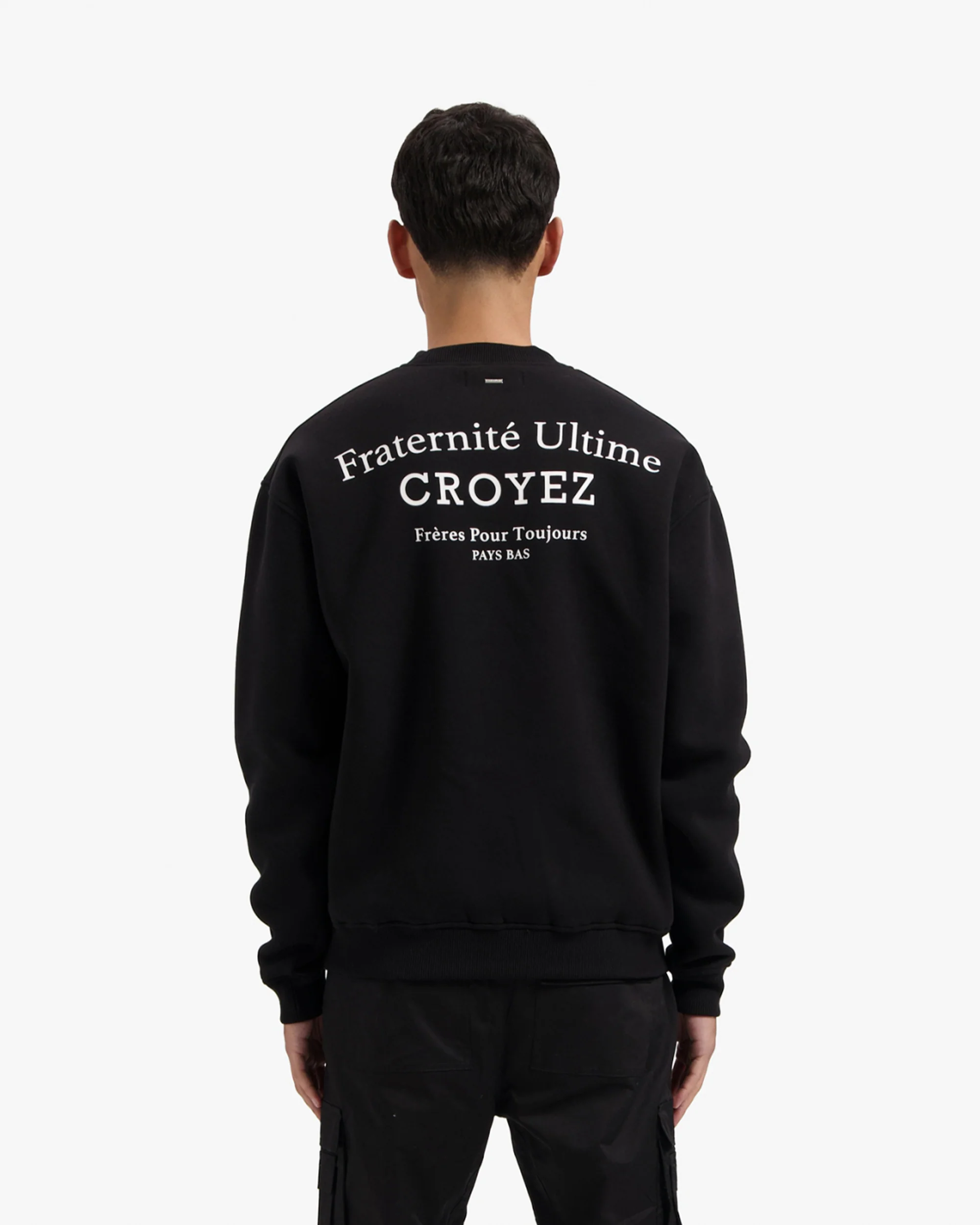 Croyez Fraternité Sweater | Black - Image 4