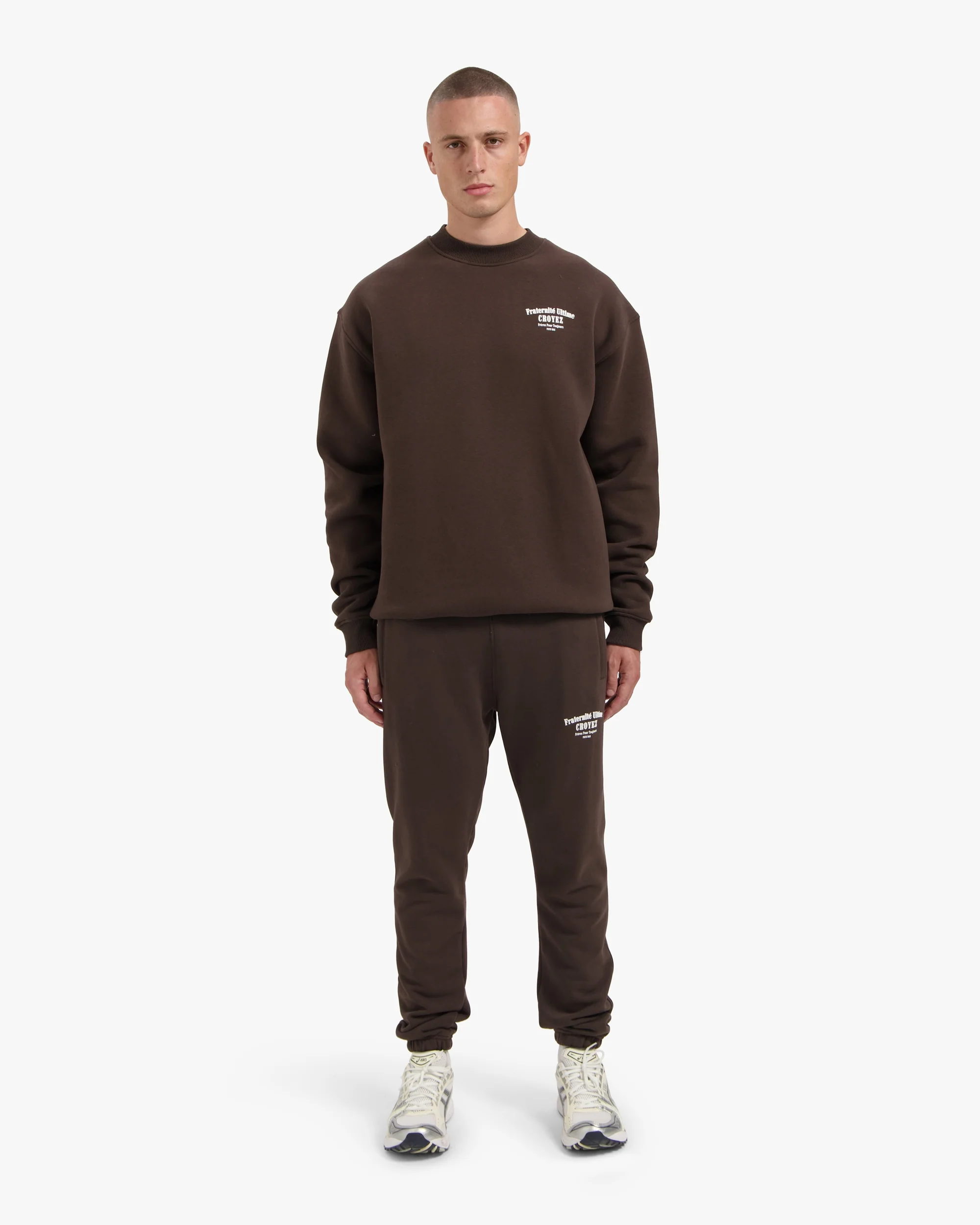 CROYEZ FRATERNITÉ SWEATER | BROWN - Image 5
