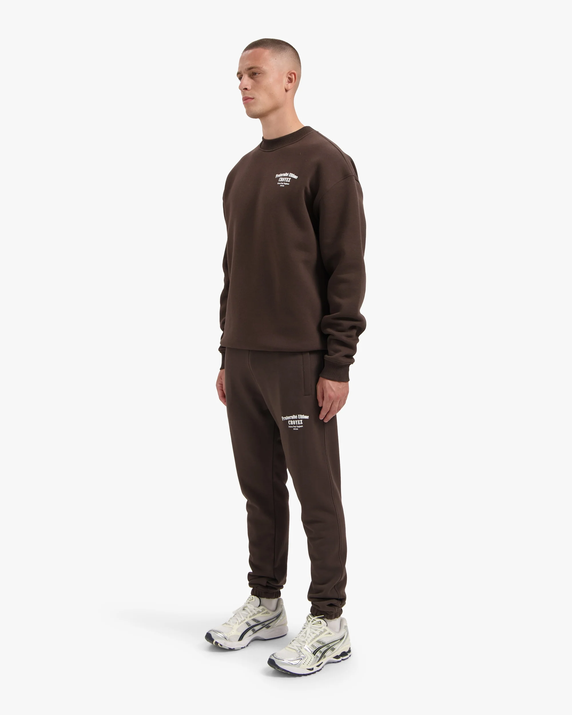 CROYEZ FRATERNITÉ SWEATER | BROWN - Image 7