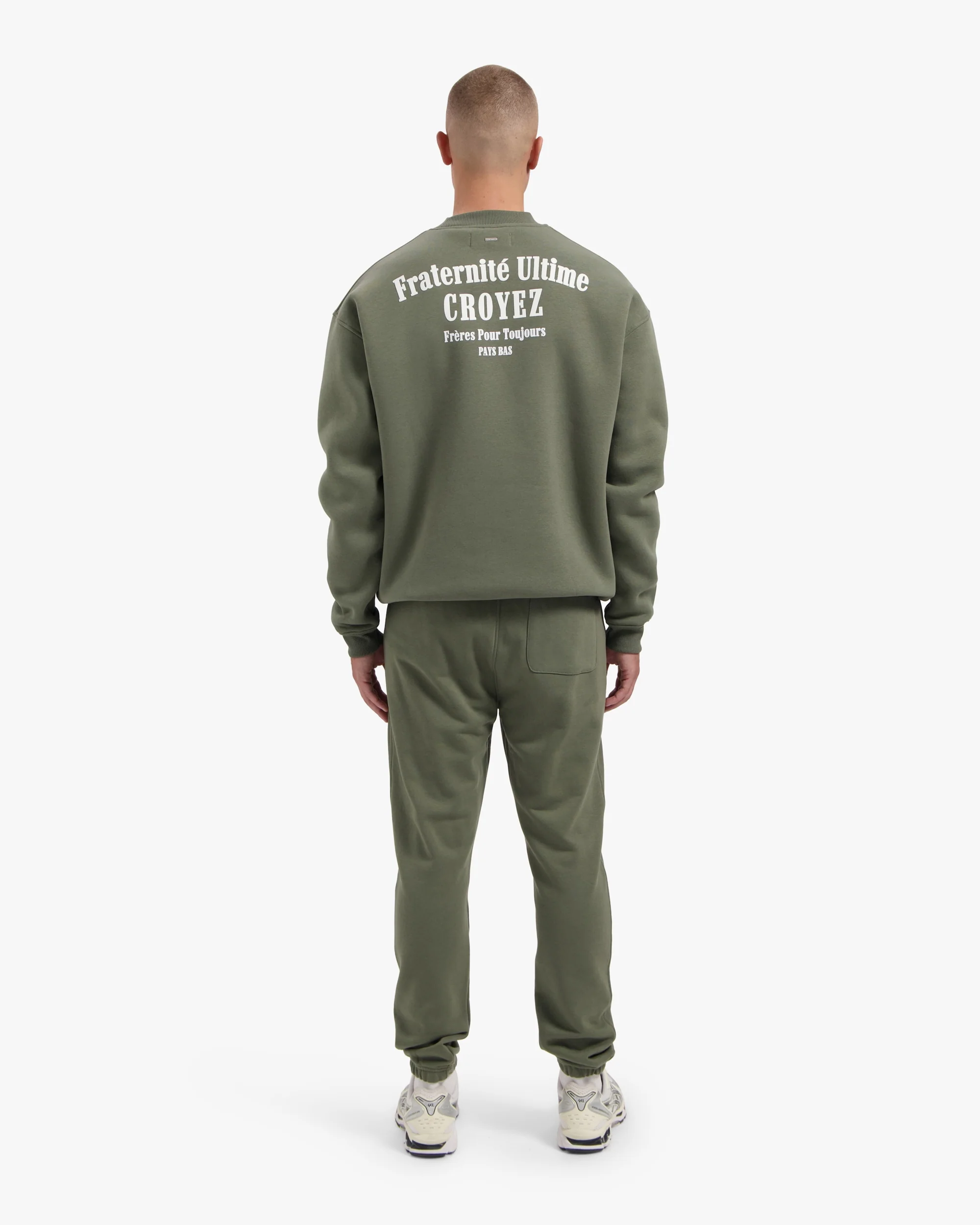 CROYEZ FRATERNITÉ SWEATER | DUSTY OLIVE - Image 6