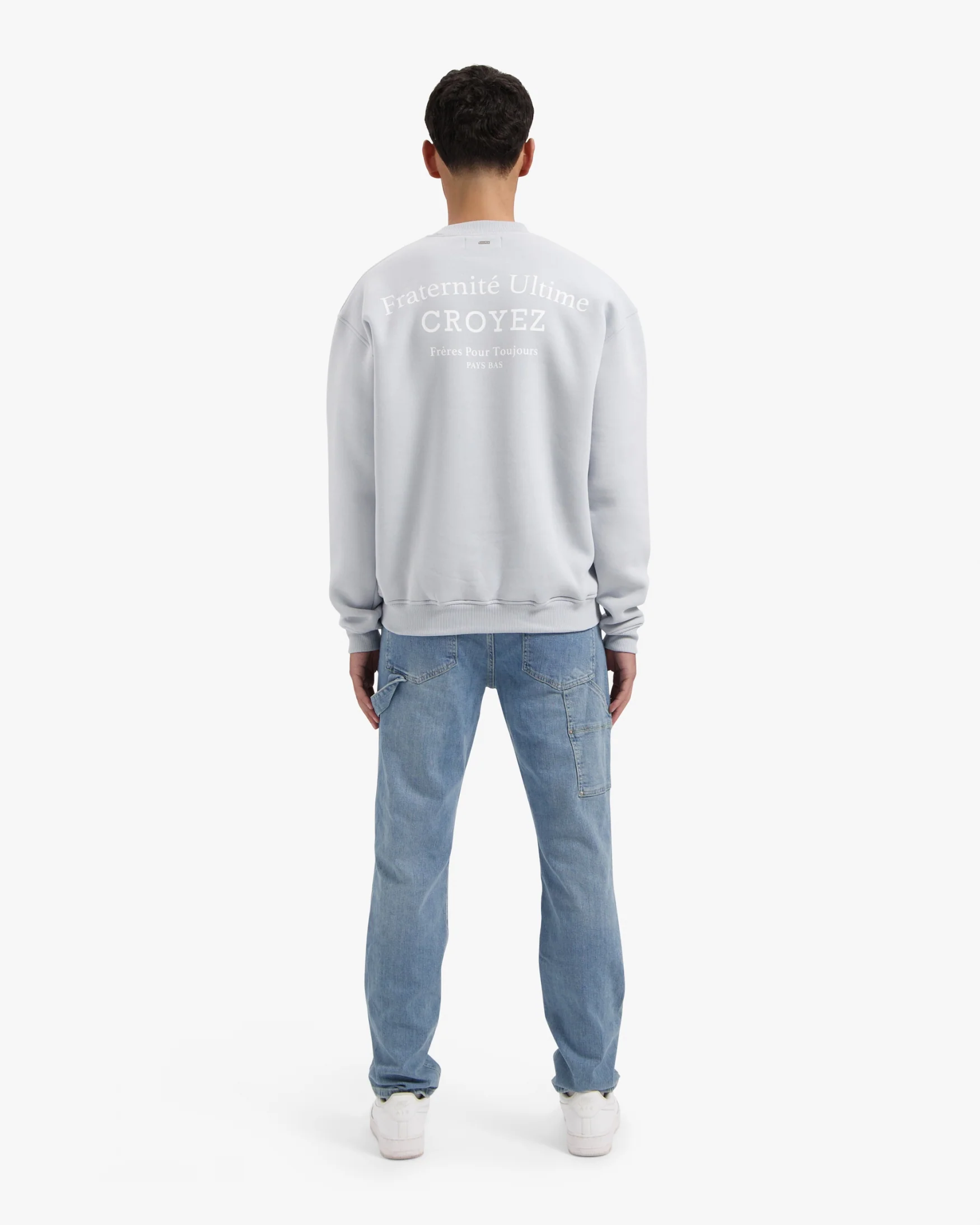 CROYEZ FRATERNITÉ SWEATER | LIGHT BLUE - Image 8