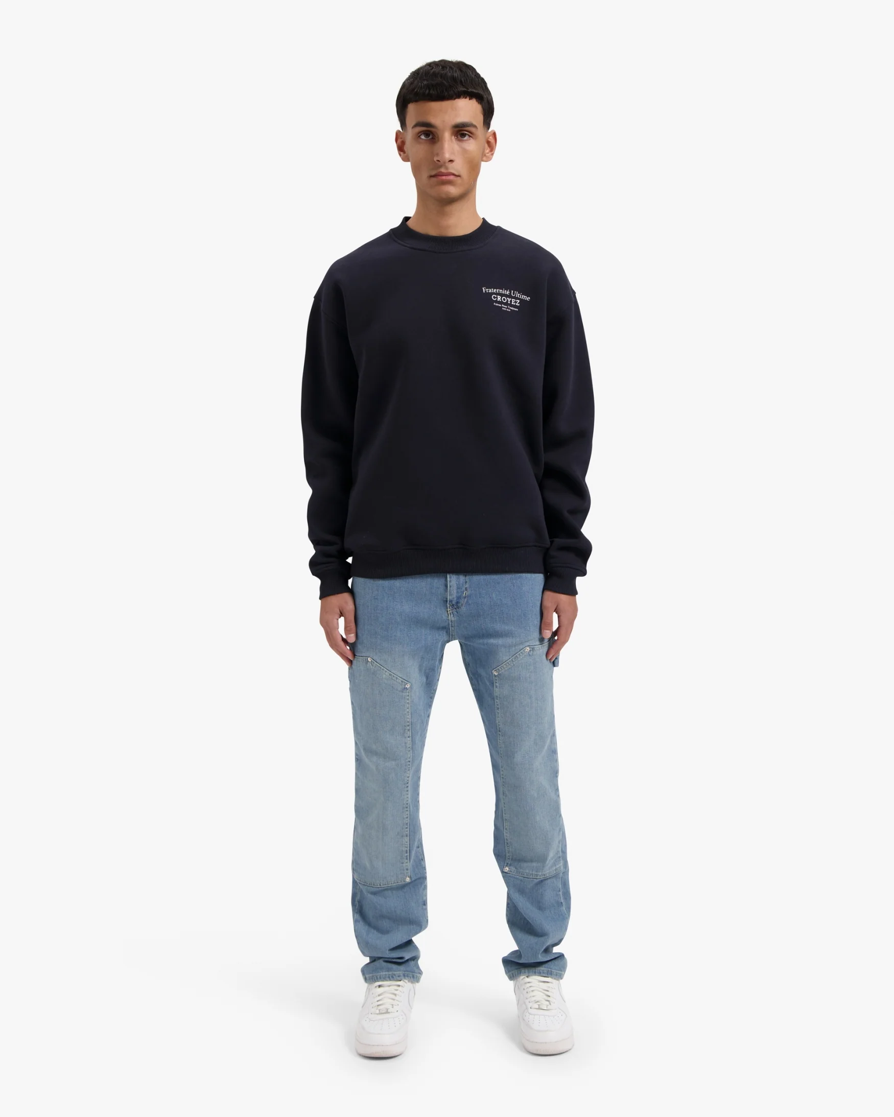 Croyez Fraternité Sweater | Navy - Image 5