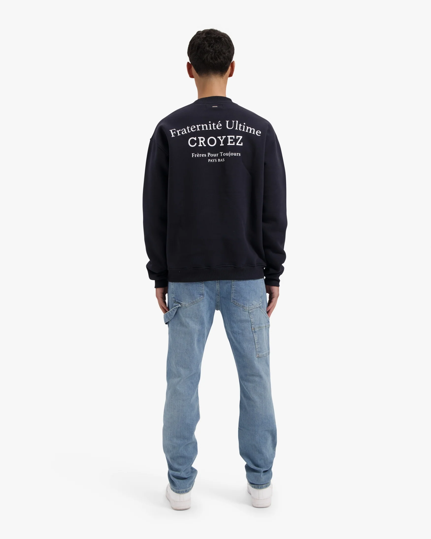 Croyez Fraternité Sweater | Navy - Image 6