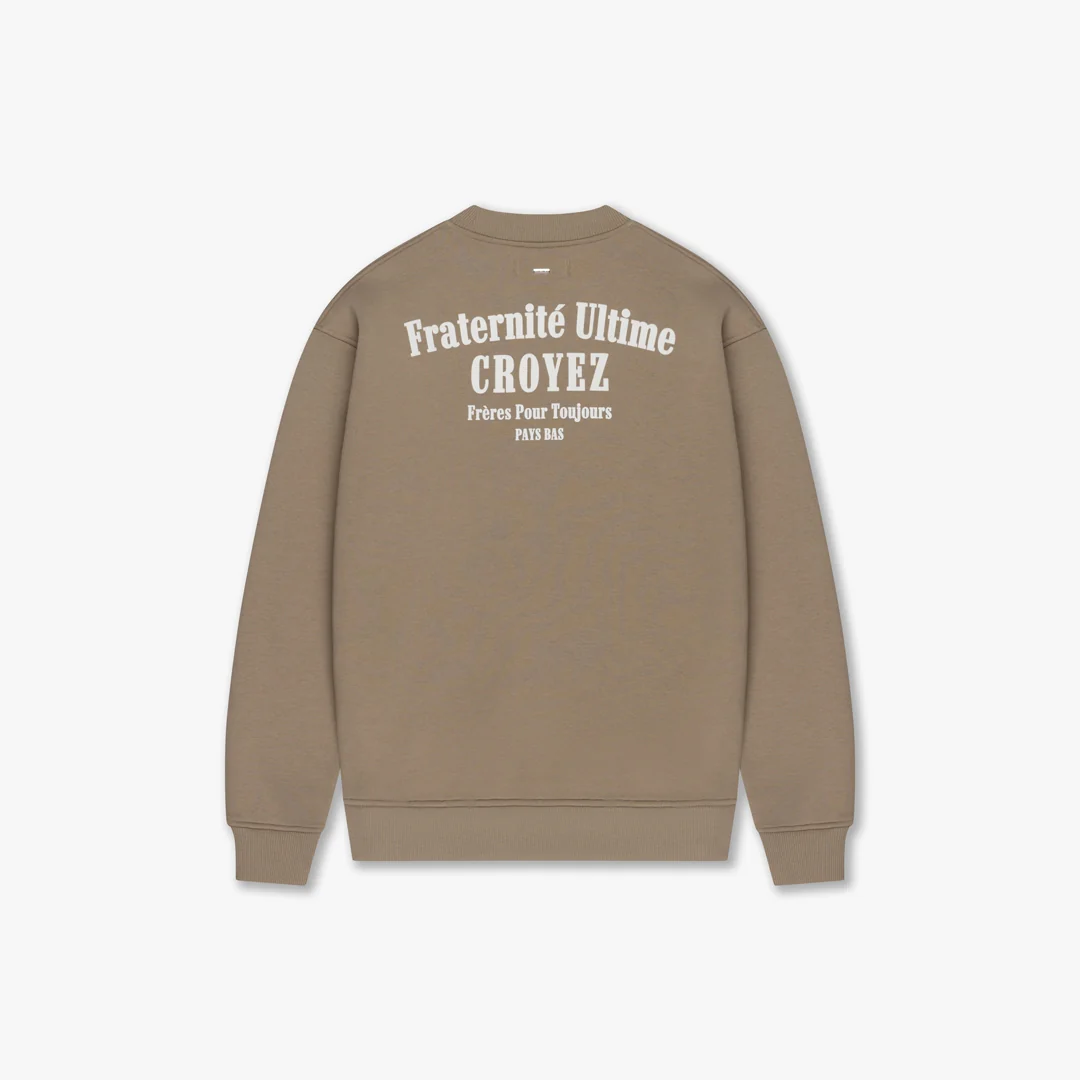 CROYEZ FRATERNITÉ SWEATER | SAND - Image 2