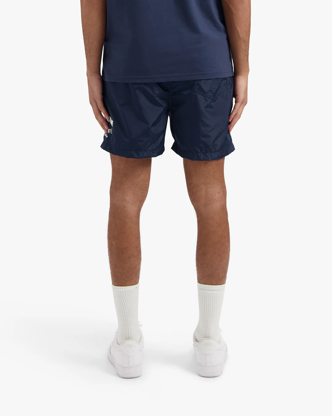 CROYEZ FRATERNITÉ SWIM SHORTS | NAVY/WHITE - Image 4