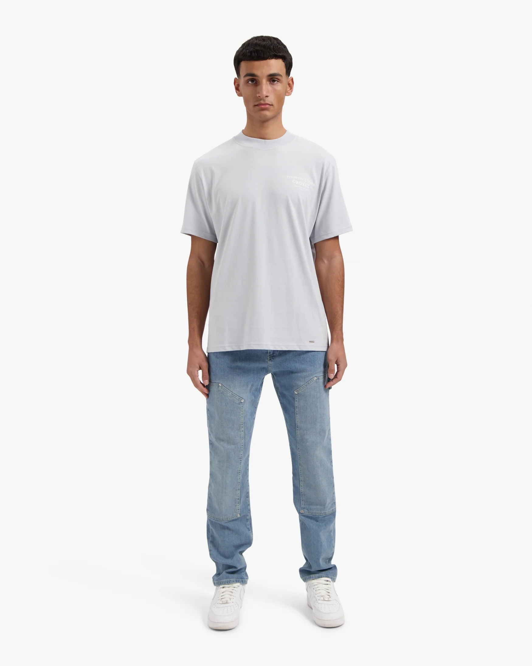 Croyez Fraternité T-Shirt | Light Blue - Image 5