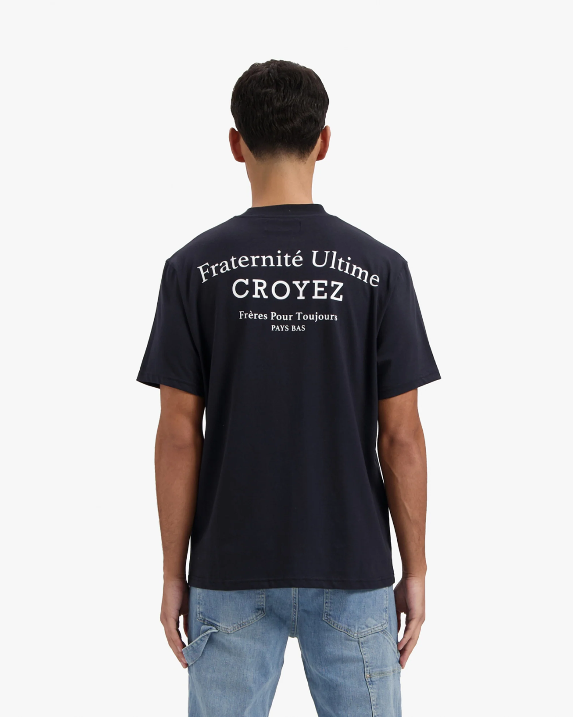Croyez Fraternité T-Shirt | Navy - Image 4