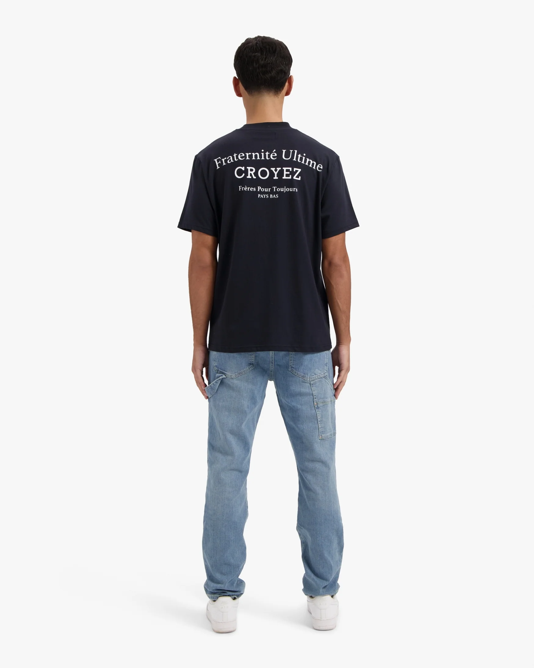 Croyez Fraternité T-Shirt | Navy - Image 6