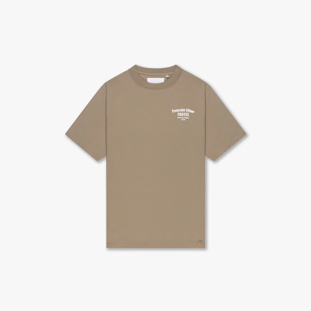 CROYEZ FRATERNITÉ T-SHIRT | SAND