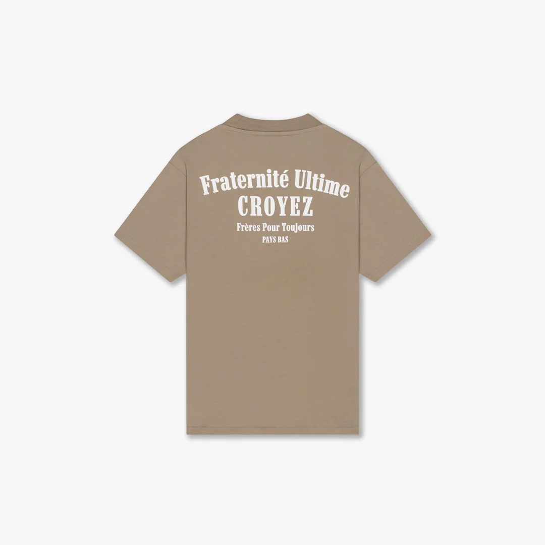 CROYEZ FRATERNITÉ T-SHIRT | SAND - Image 2