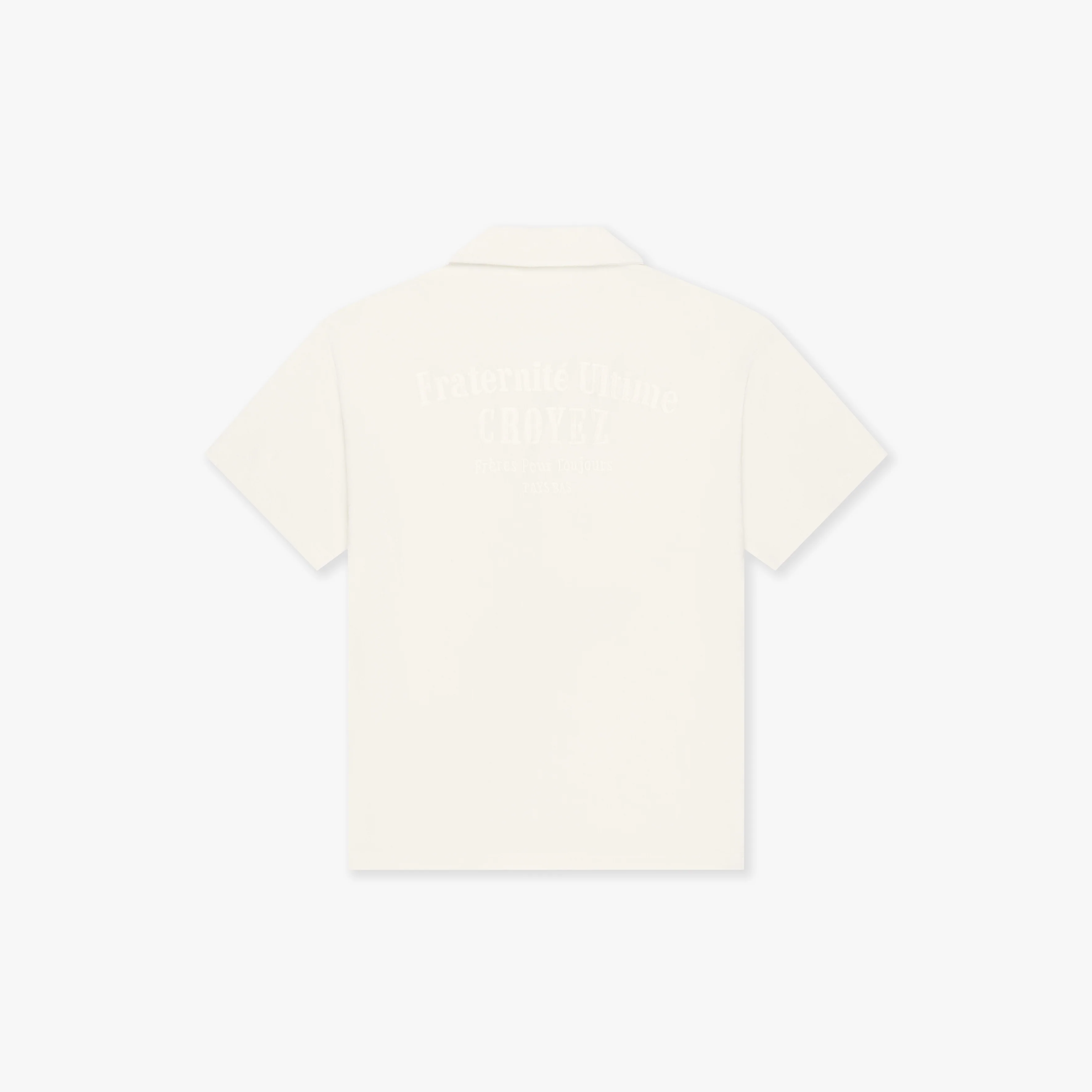 CROYEZ FRATERNITÉ TOWELLING SHIRT | OFF-WHITE - Image 2
