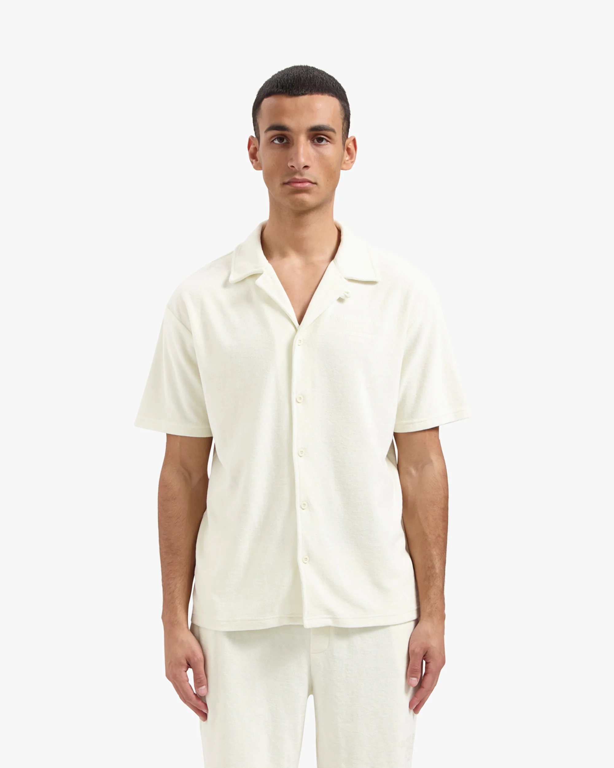 CROYEZ FRATERNITÉ TOWELLING SHIRT | OFF-WHITE - Image 3