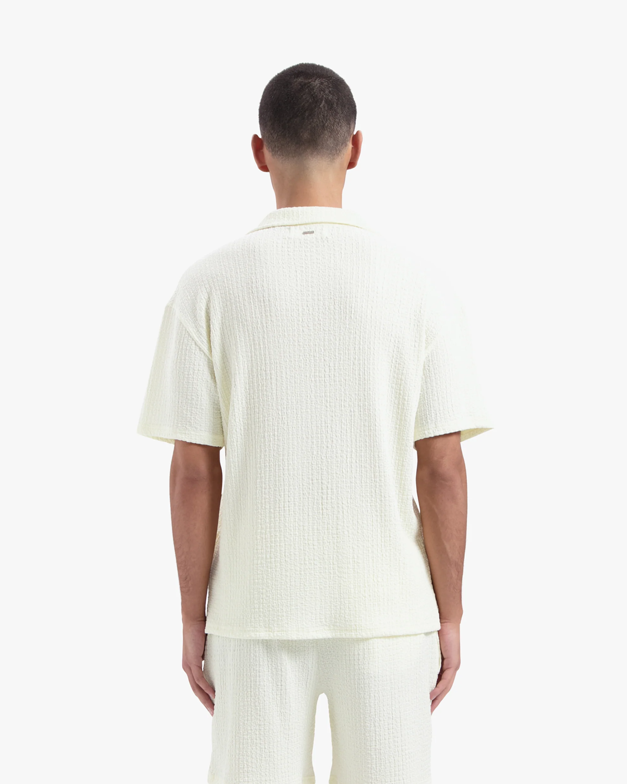 CROYEZ FRATERNITÉ TOWELLING SHIRT | OFF-WHITE - Image 4
