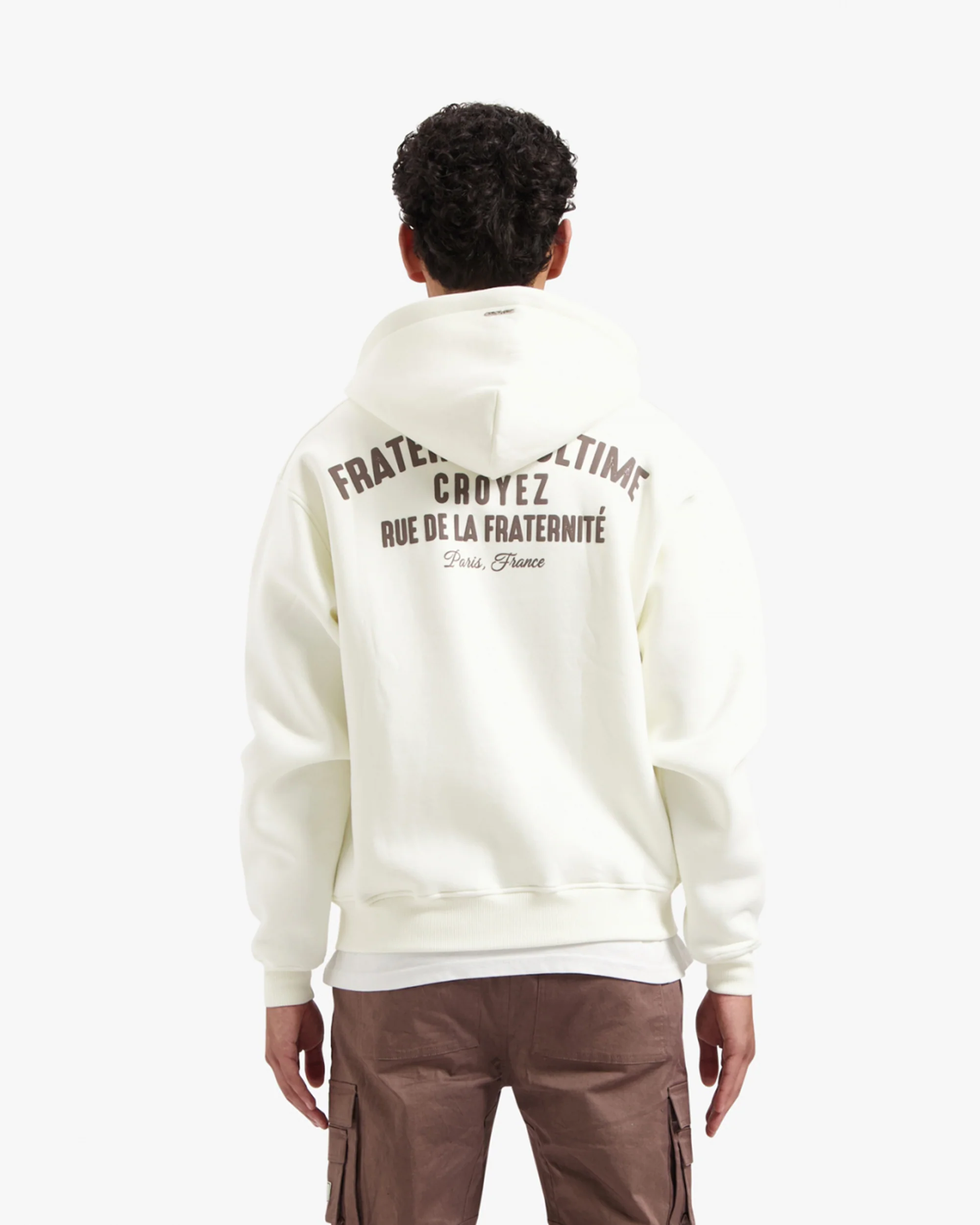 Croyez Fraternité Zip-Hoodie | Off-white - Image 4